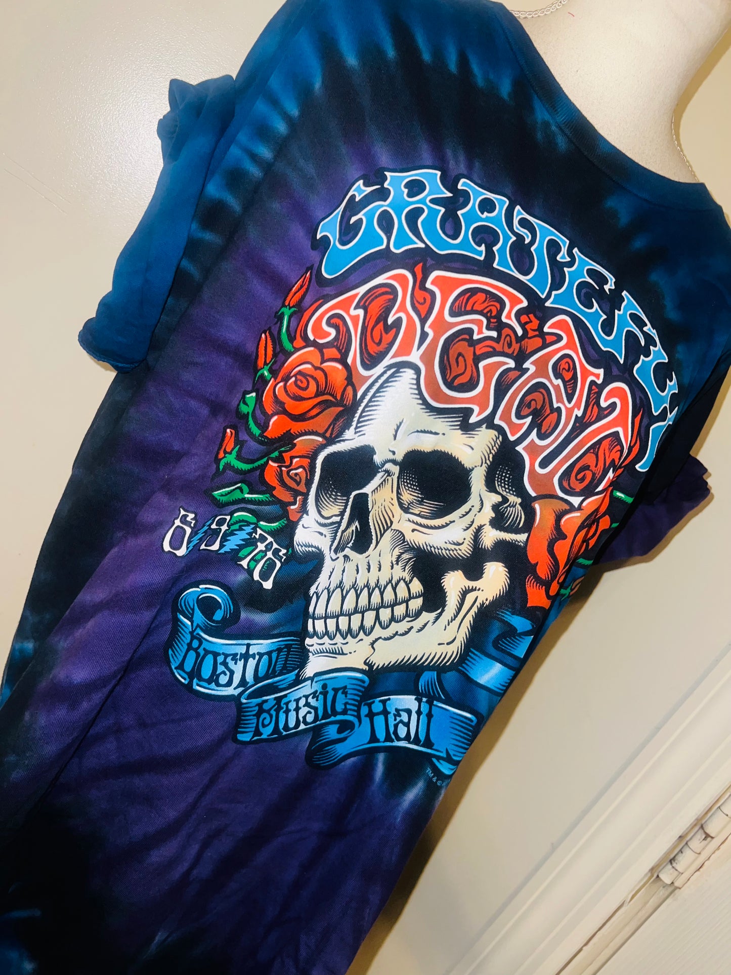 Grateful Dead Boston Oversized Distressed Tee