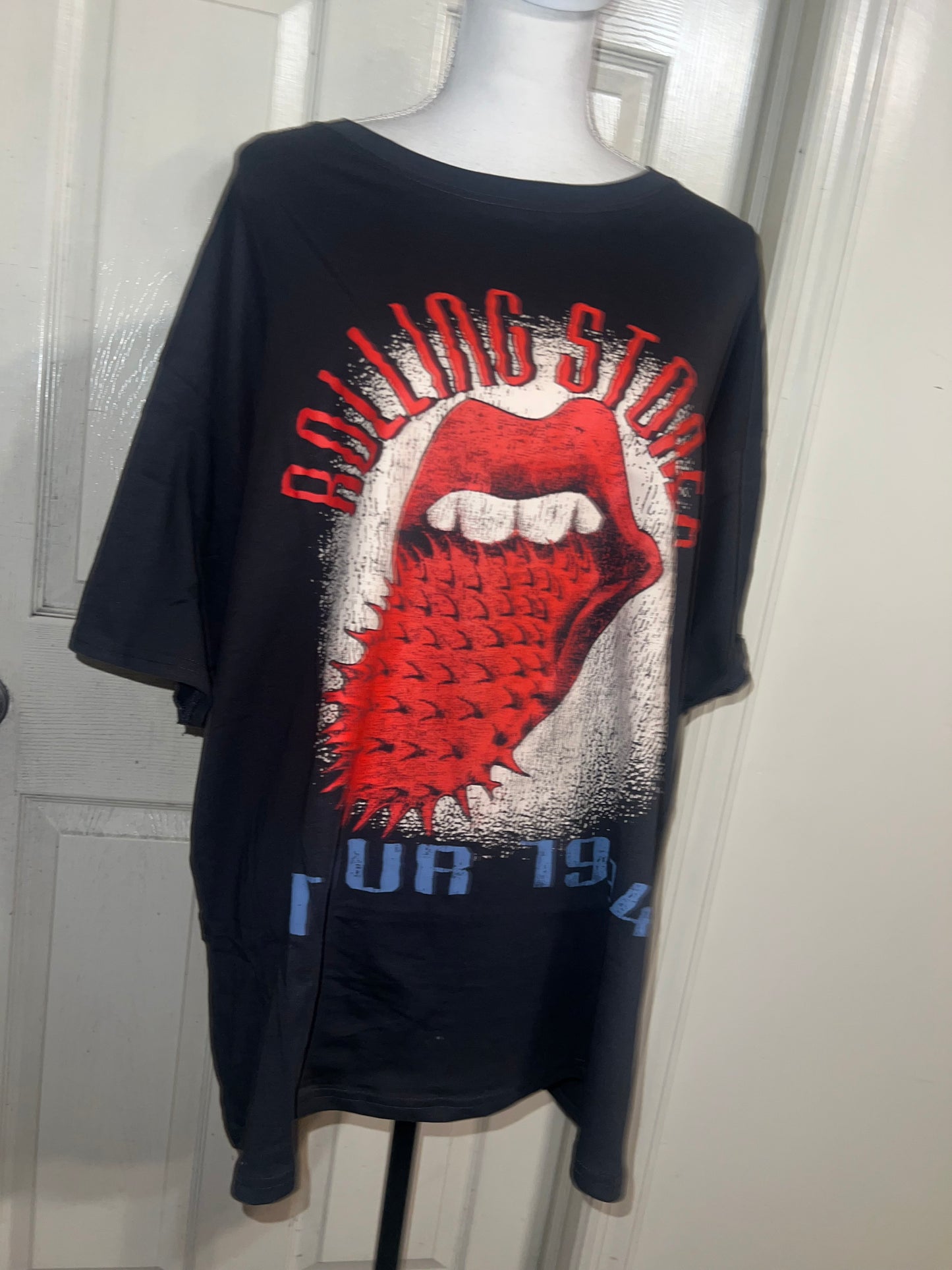 Rolling Stones Oversized Distressed Tee