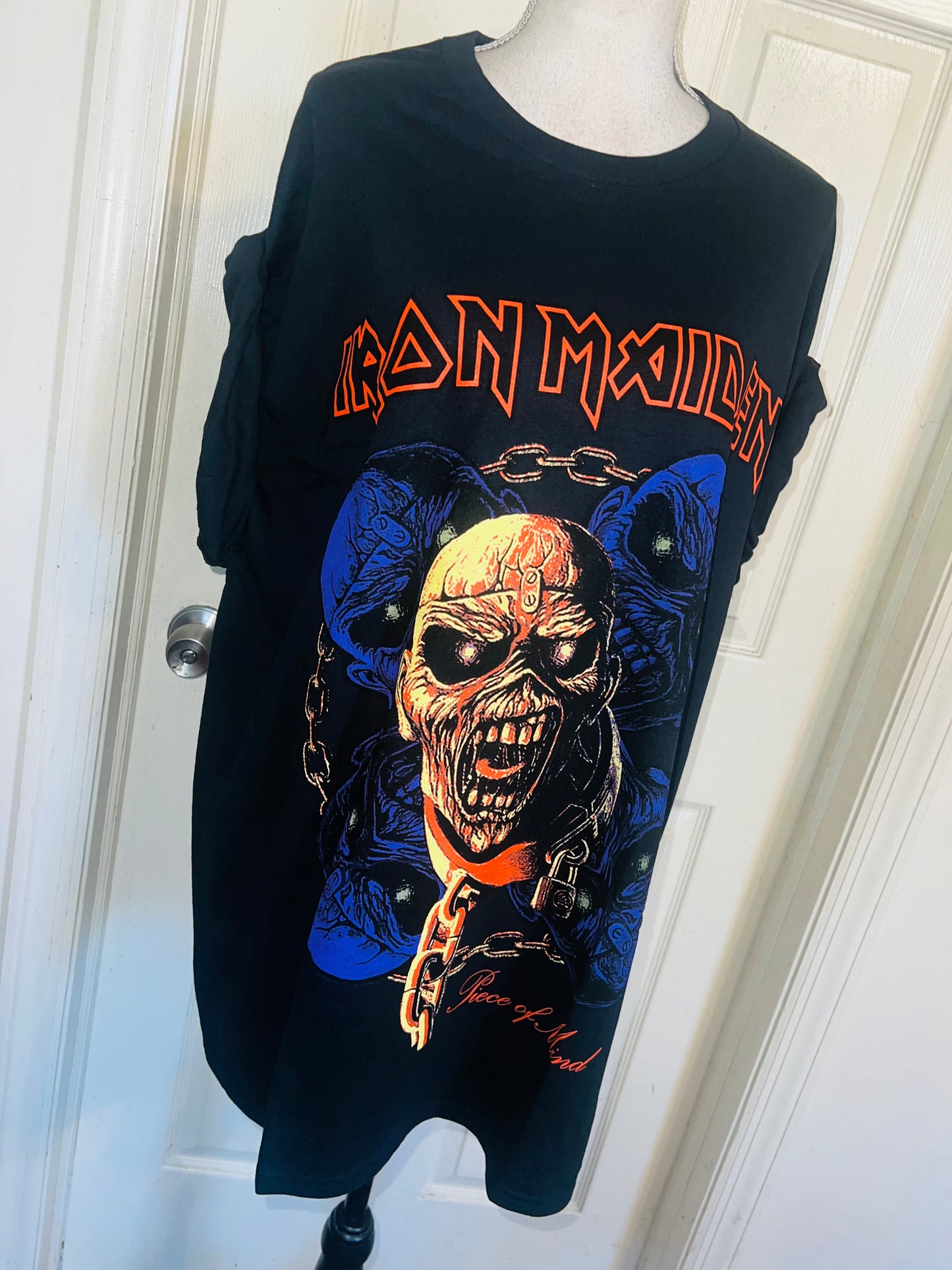 Iron Maiden Oversized Distressed Tee