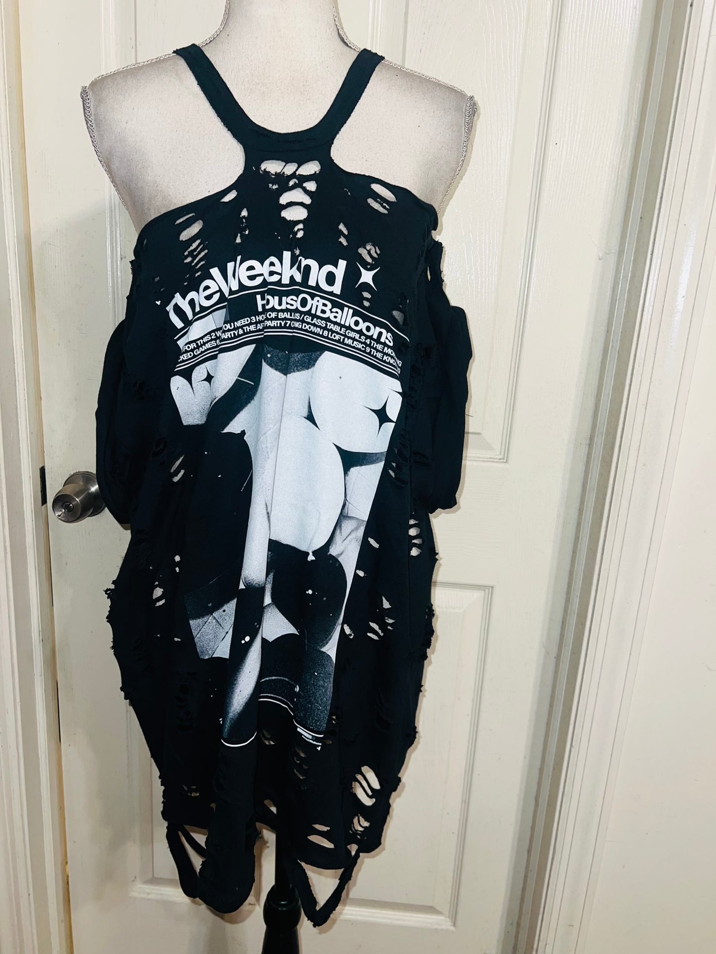 The Weeknd HOB Oversized Distressed Tee