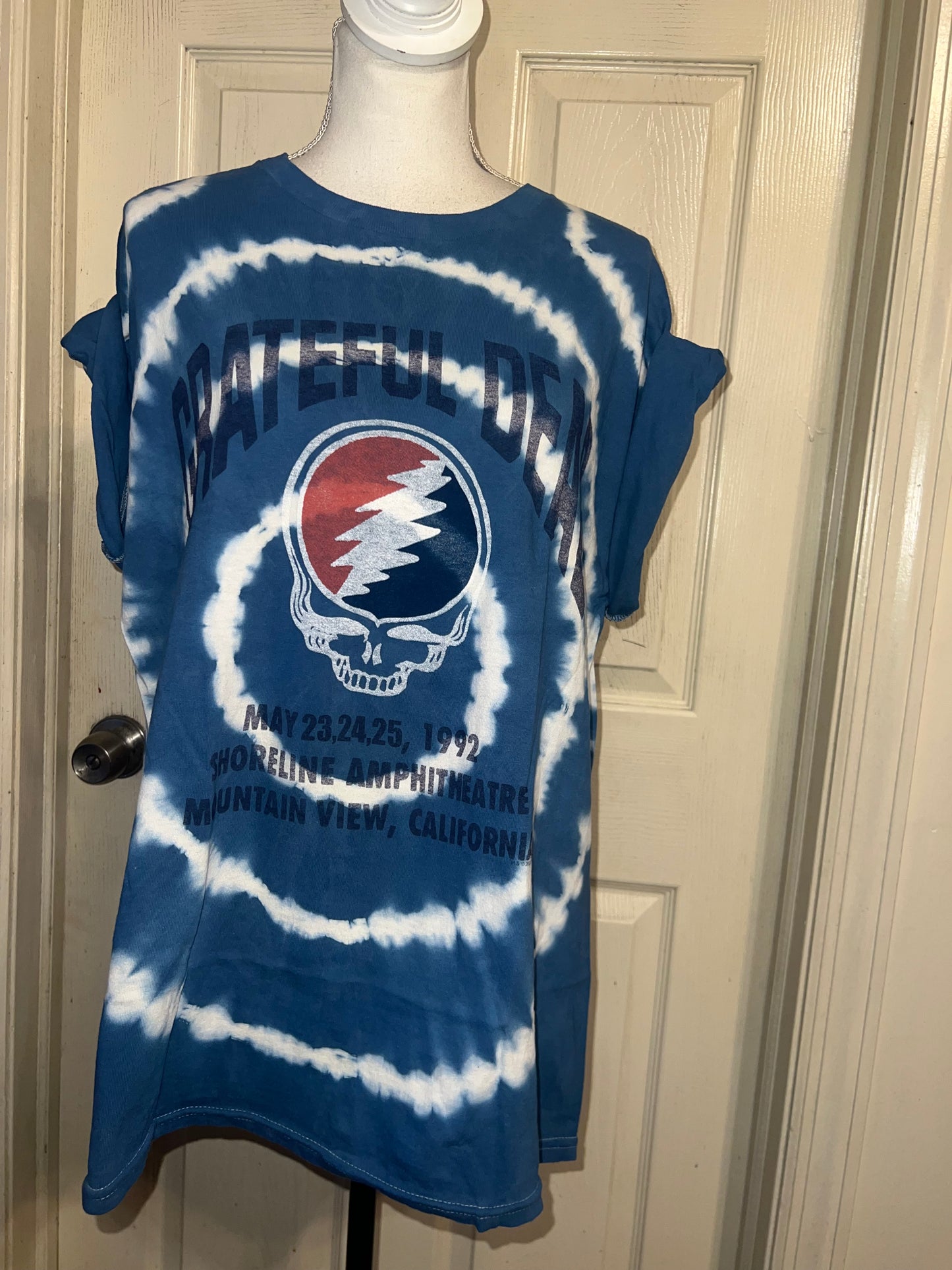 Grateful Dead Oversized Distressed Tee