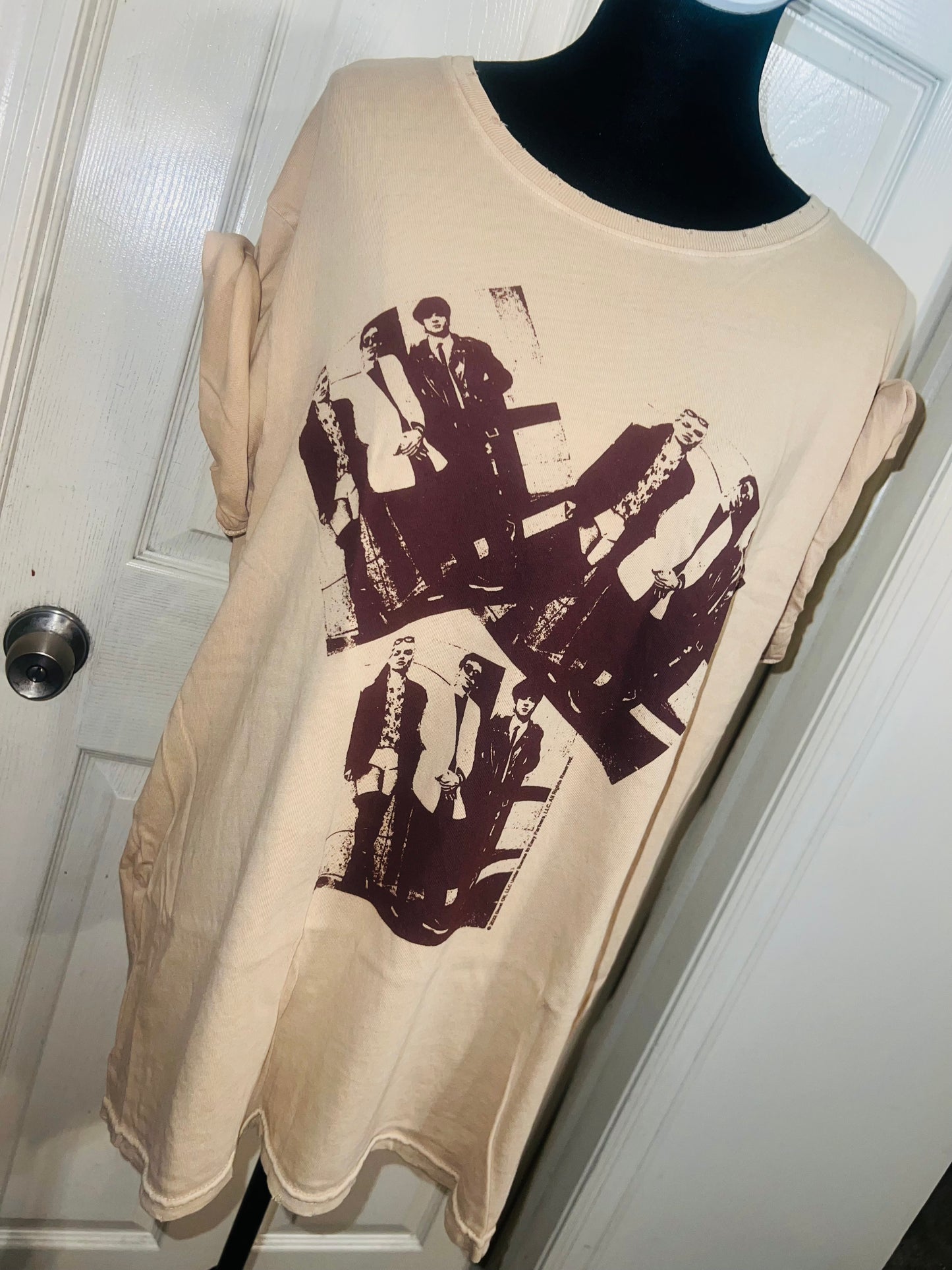Blondie Double Sided Oversized Distressed Tee