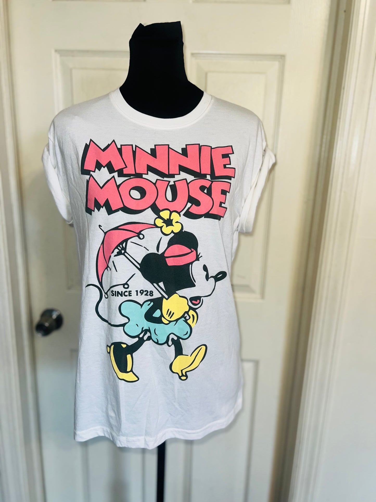Minnie Mouse Distressed Tee
