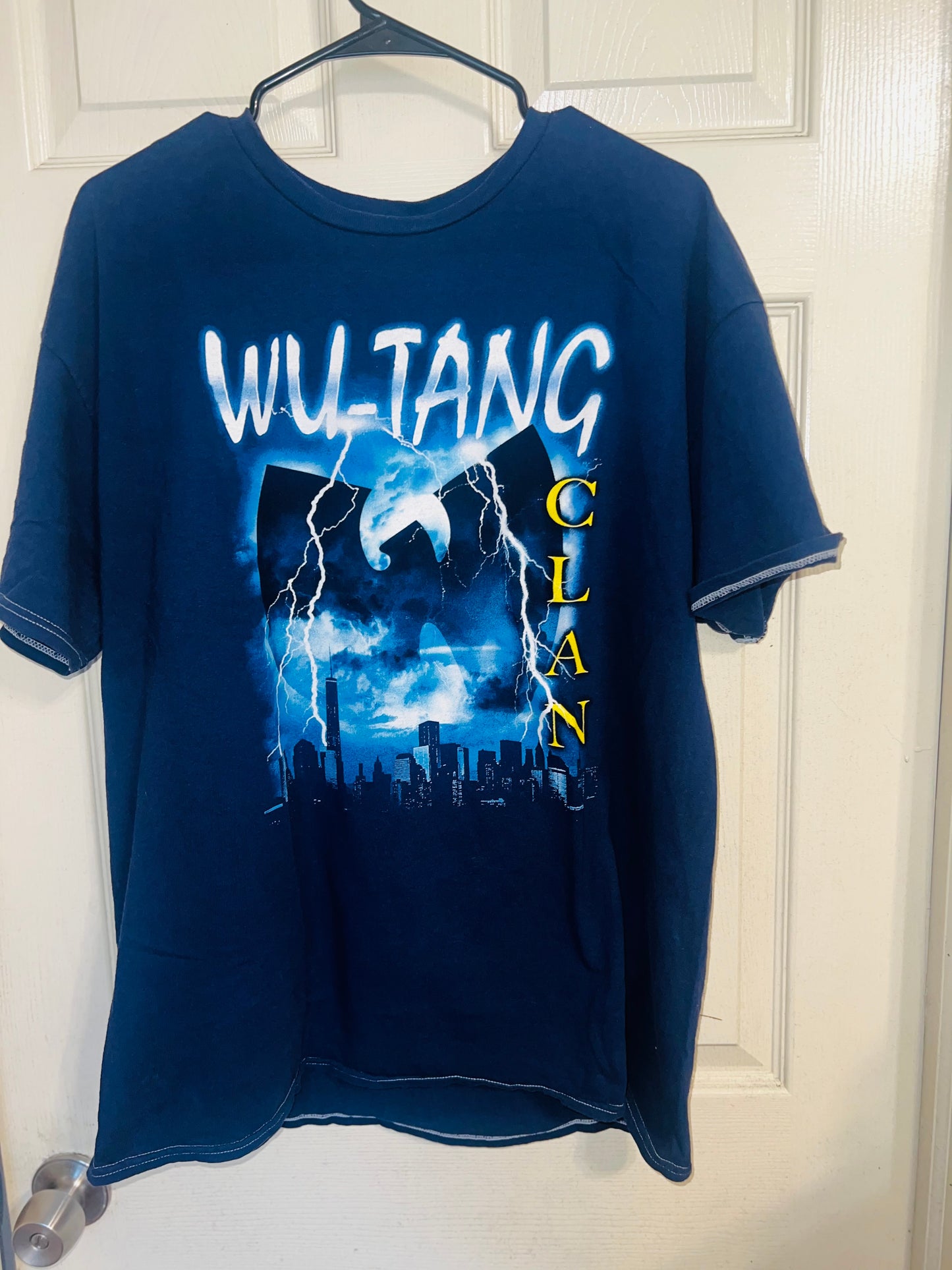 Wu-Tang Clan Oversized Distressed Tee
