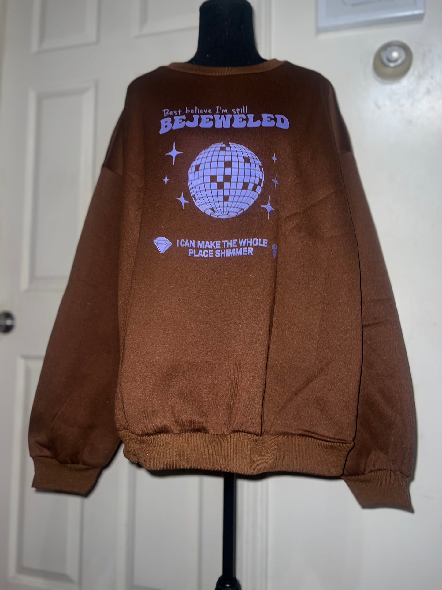 Taylor Swift Bejeweled Oversized Sweatshirt