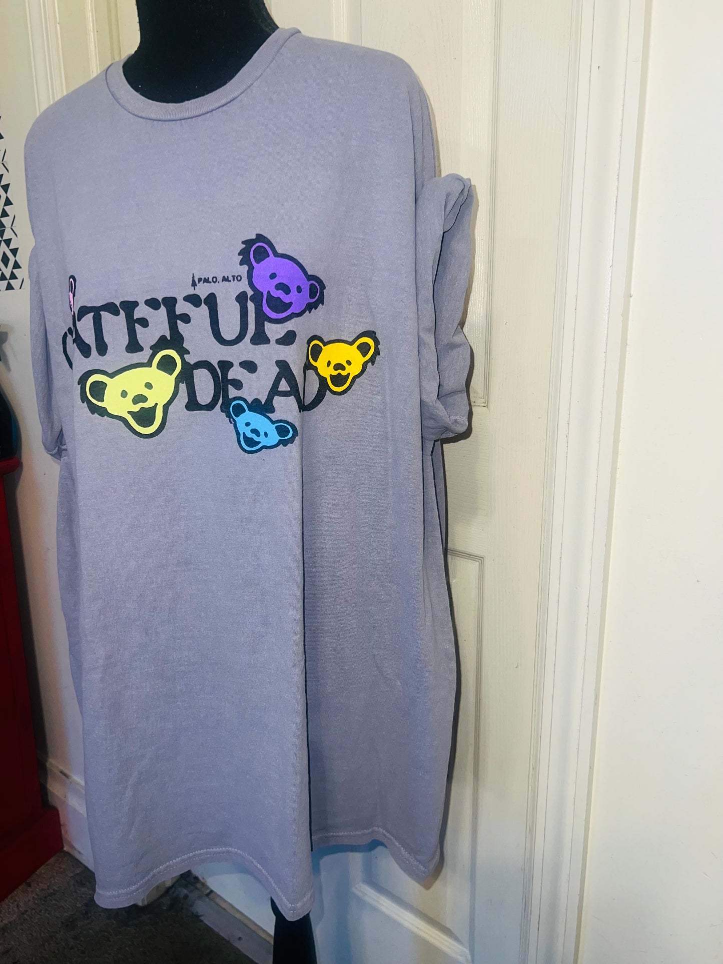 Grateful Dead Double Sided Oversized Tee