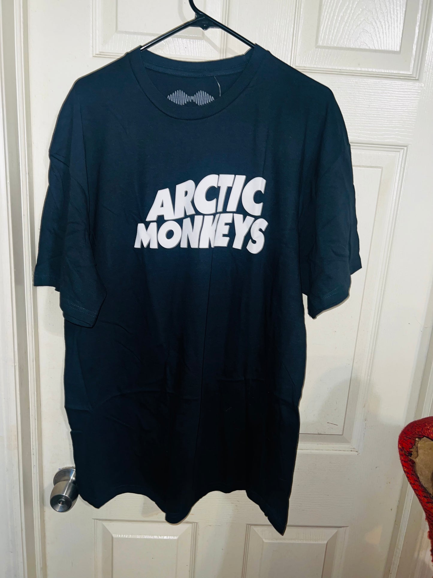 Arctic Monkeys Oversized Distressed Tee