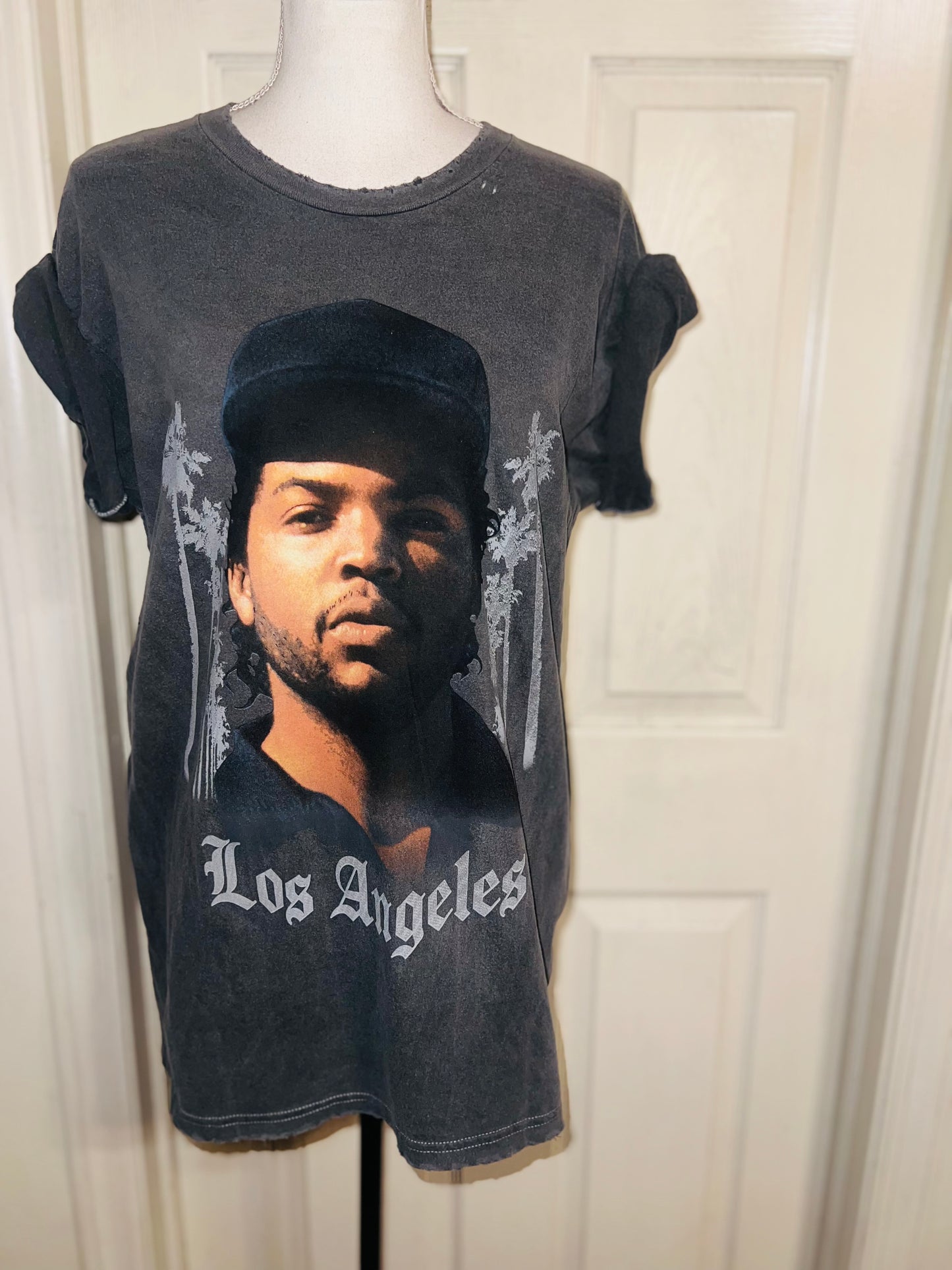 Boyz in The Hood Double Sided Oversized Distressed Tee