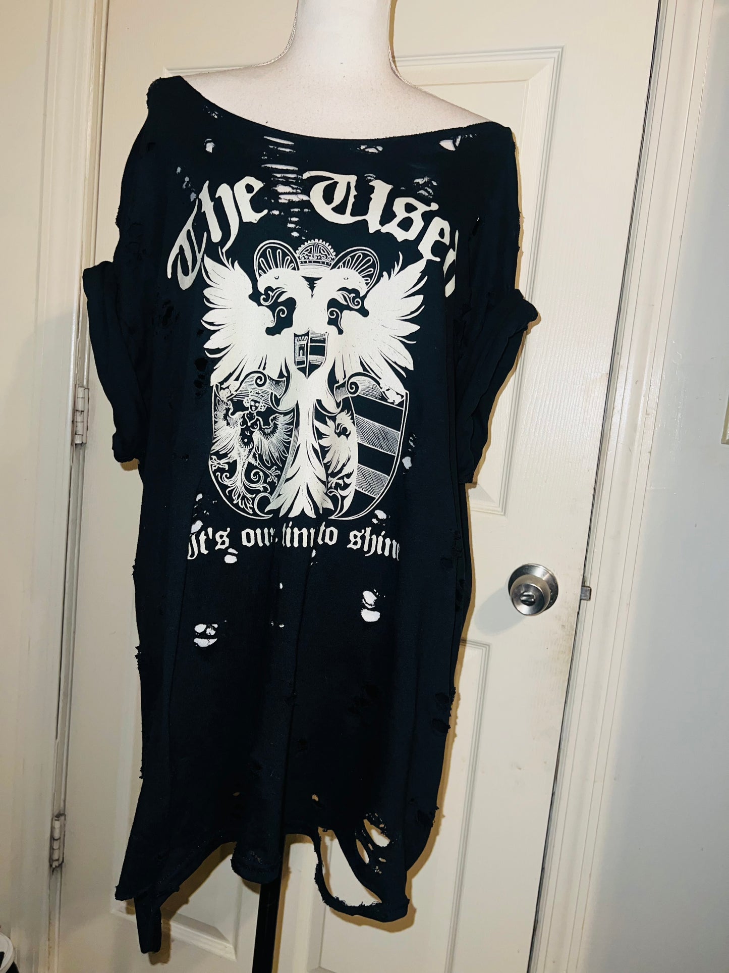 The Used Oversized Distressed Tee