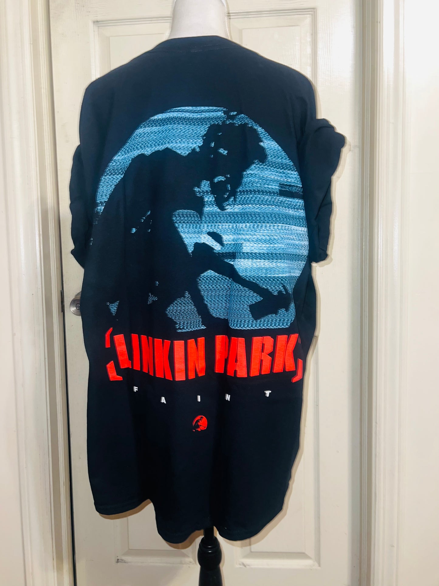 Linkin Park Double Sided Oversized Distressed Tee