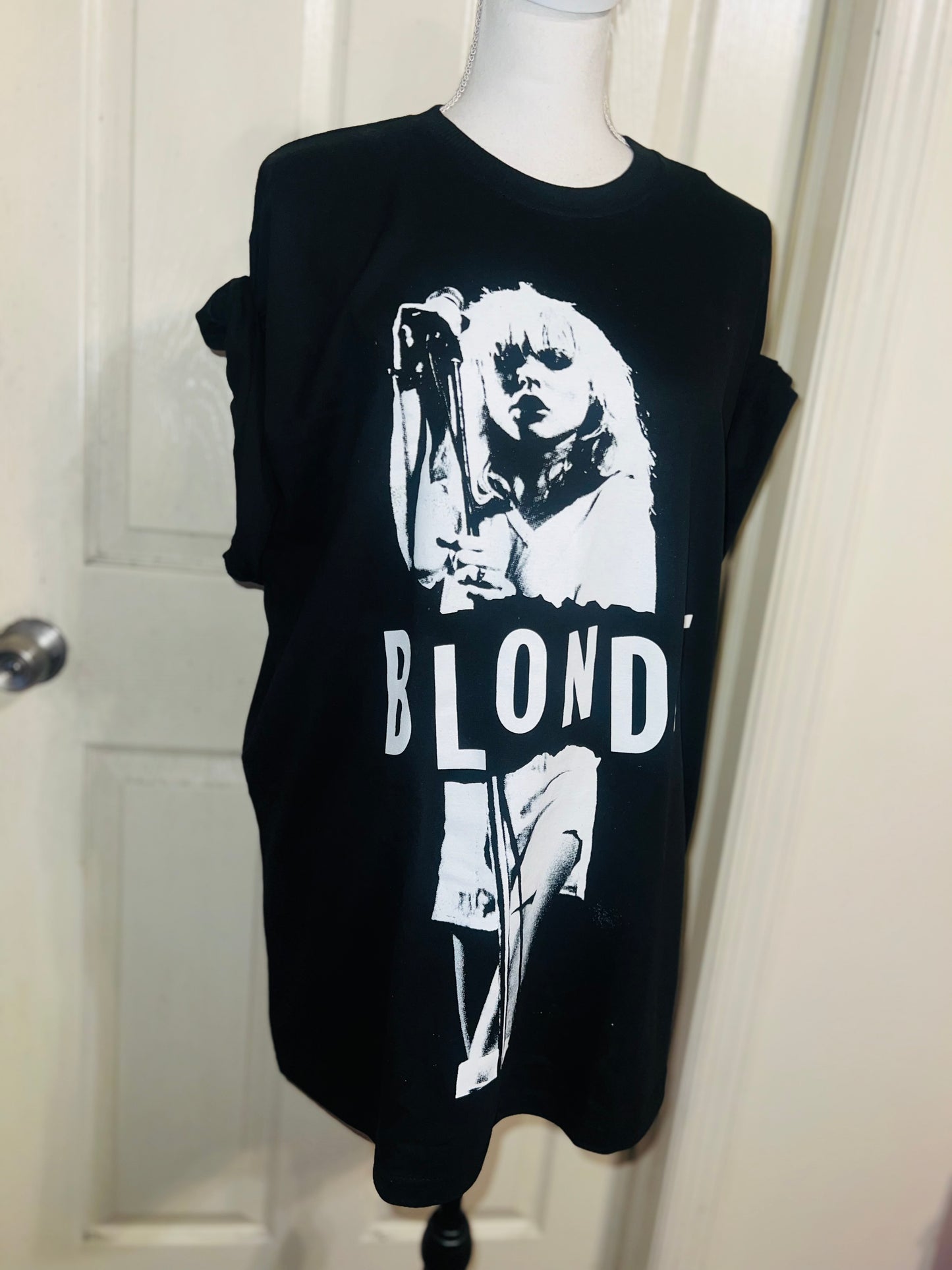 Blondie Oversized Distressed Tee