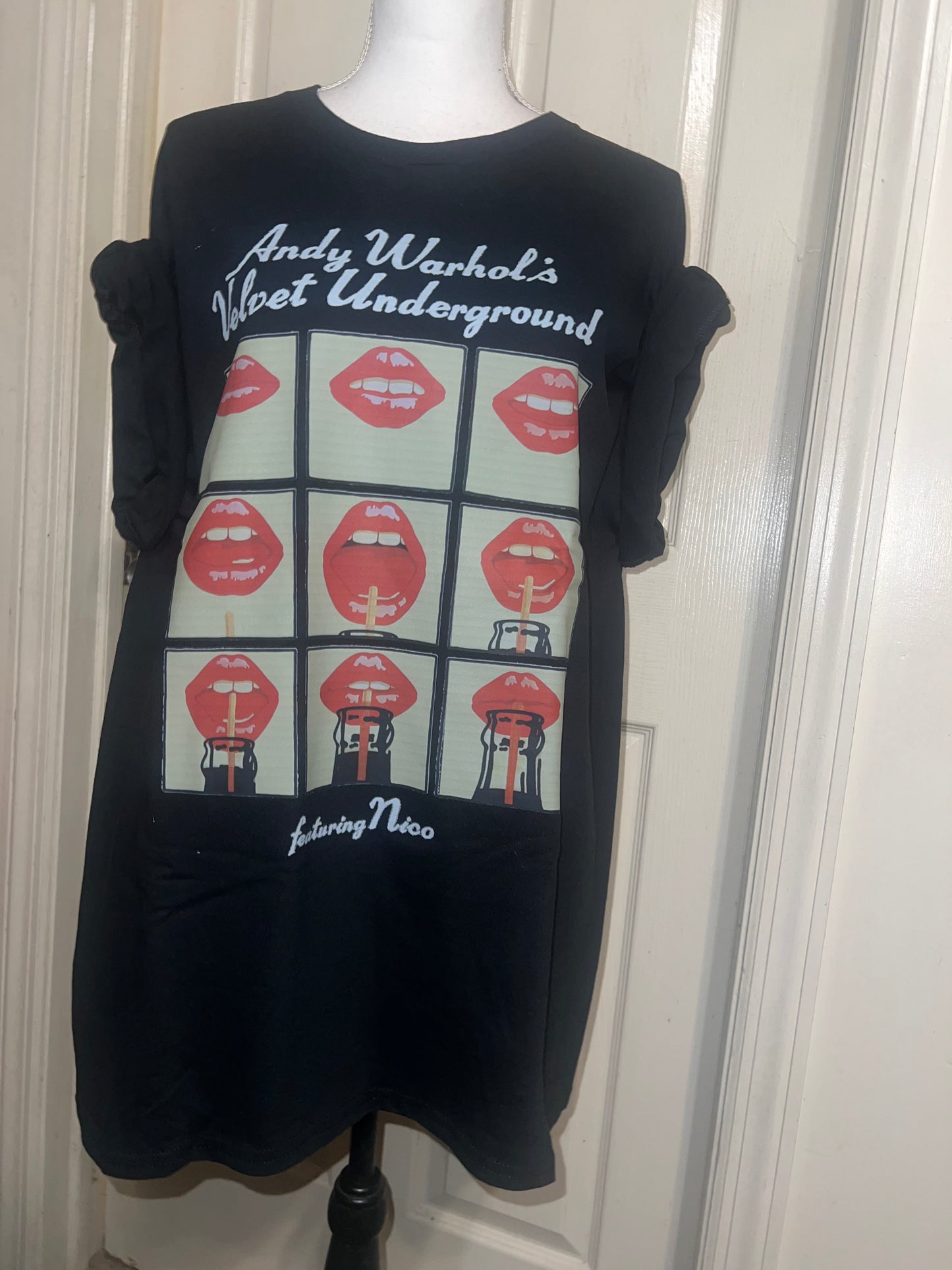 The Velvet Underground and Nico Oversized Distressed Tee