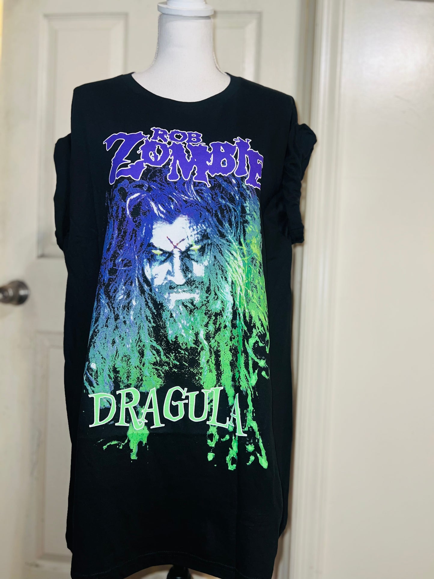 Rob Zombie Oversized Distressed Tee