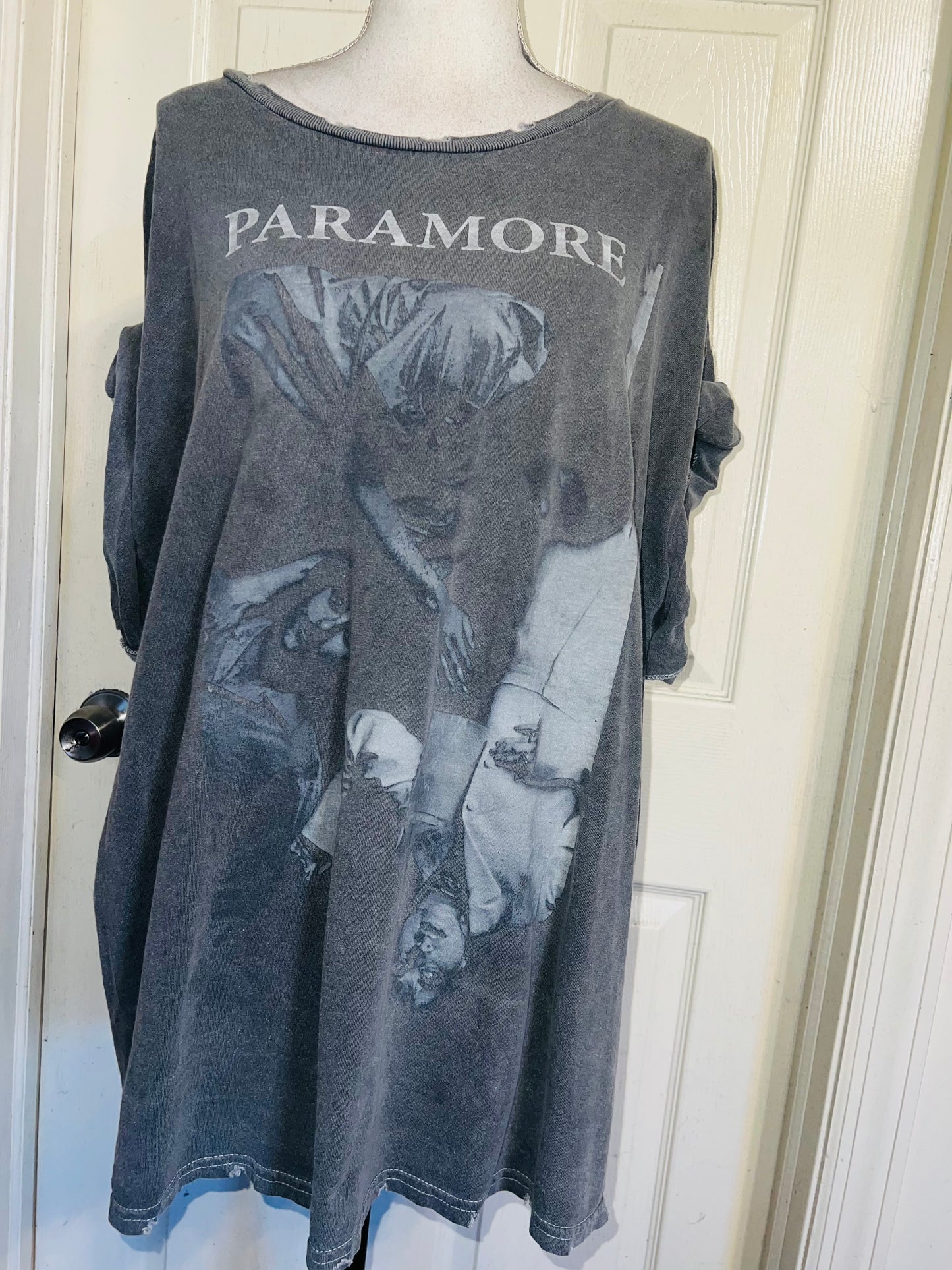 Paramore Oversized Distressed Tee