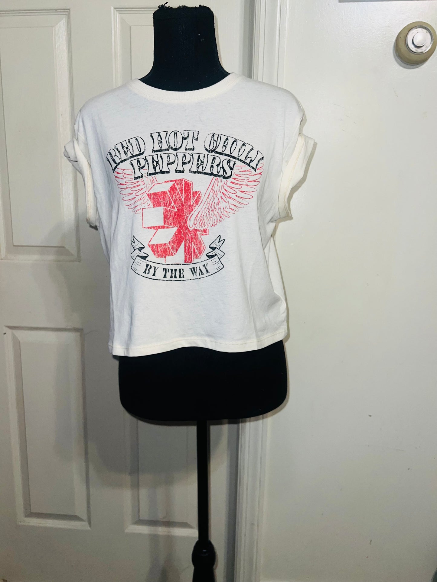 Red Hot Chili Peppers Distressed Baby Tee