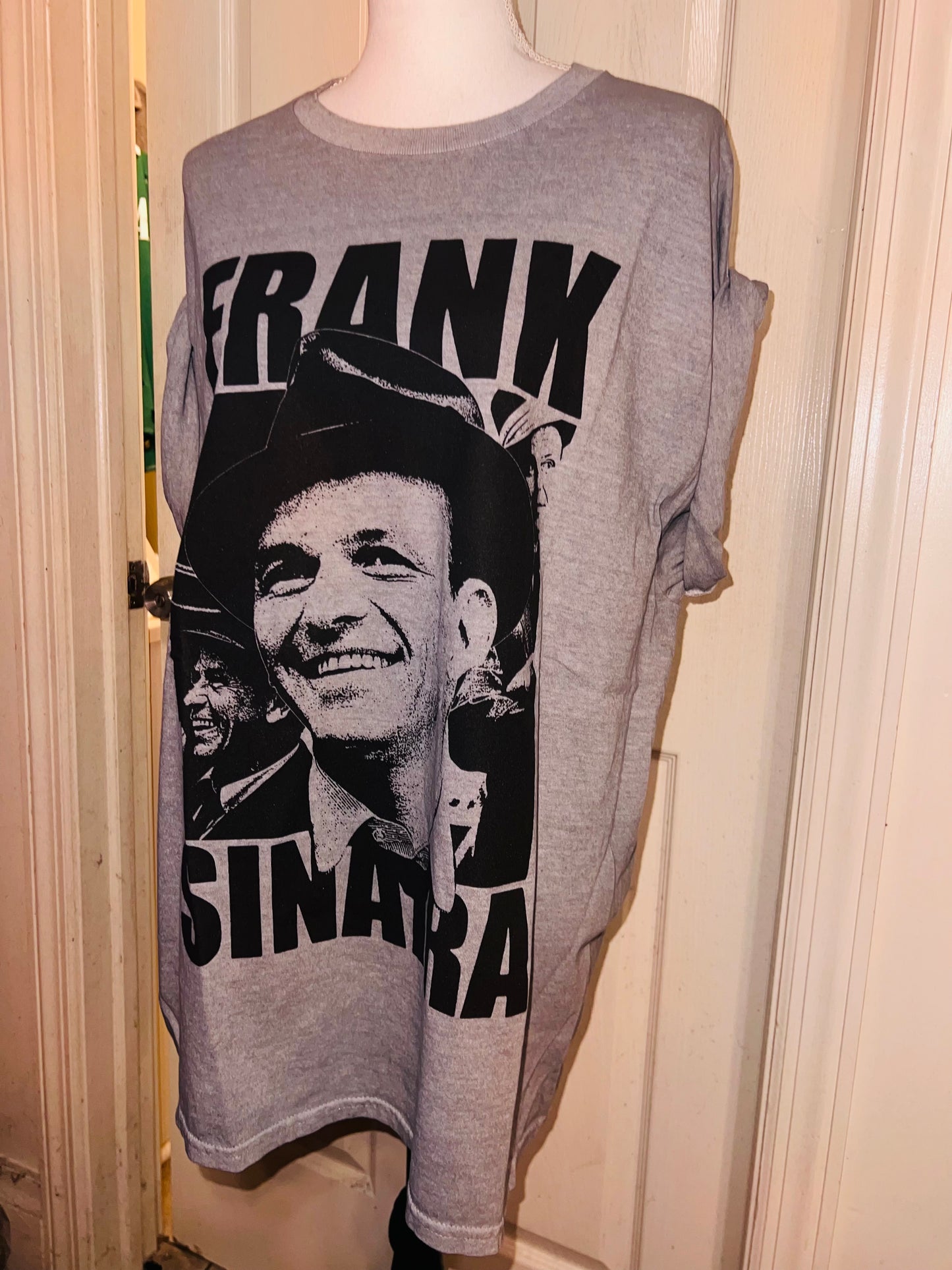 Frank Sinatra Oversized Distressed Tee