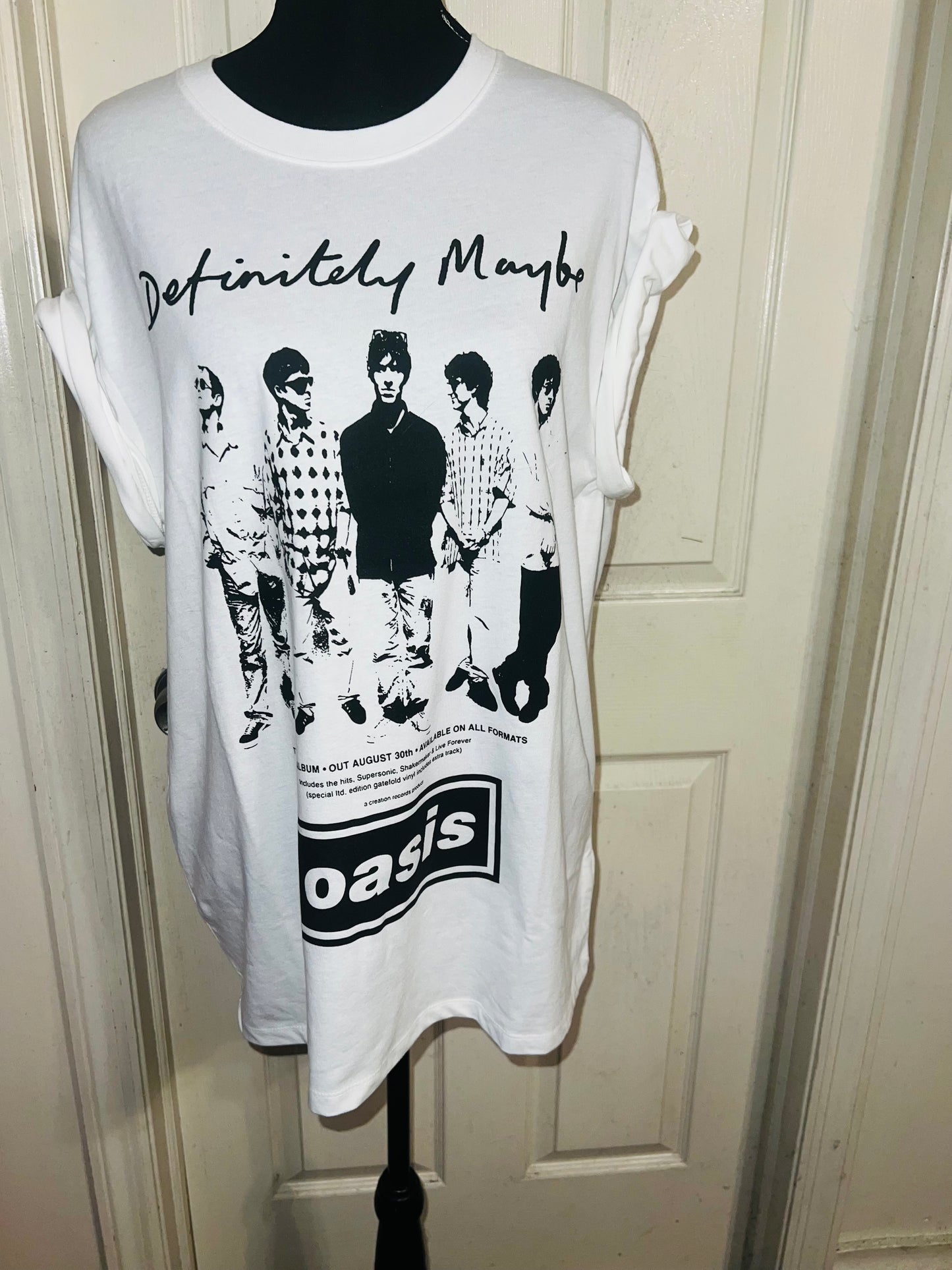 Oasis Oversized Distressed Tee