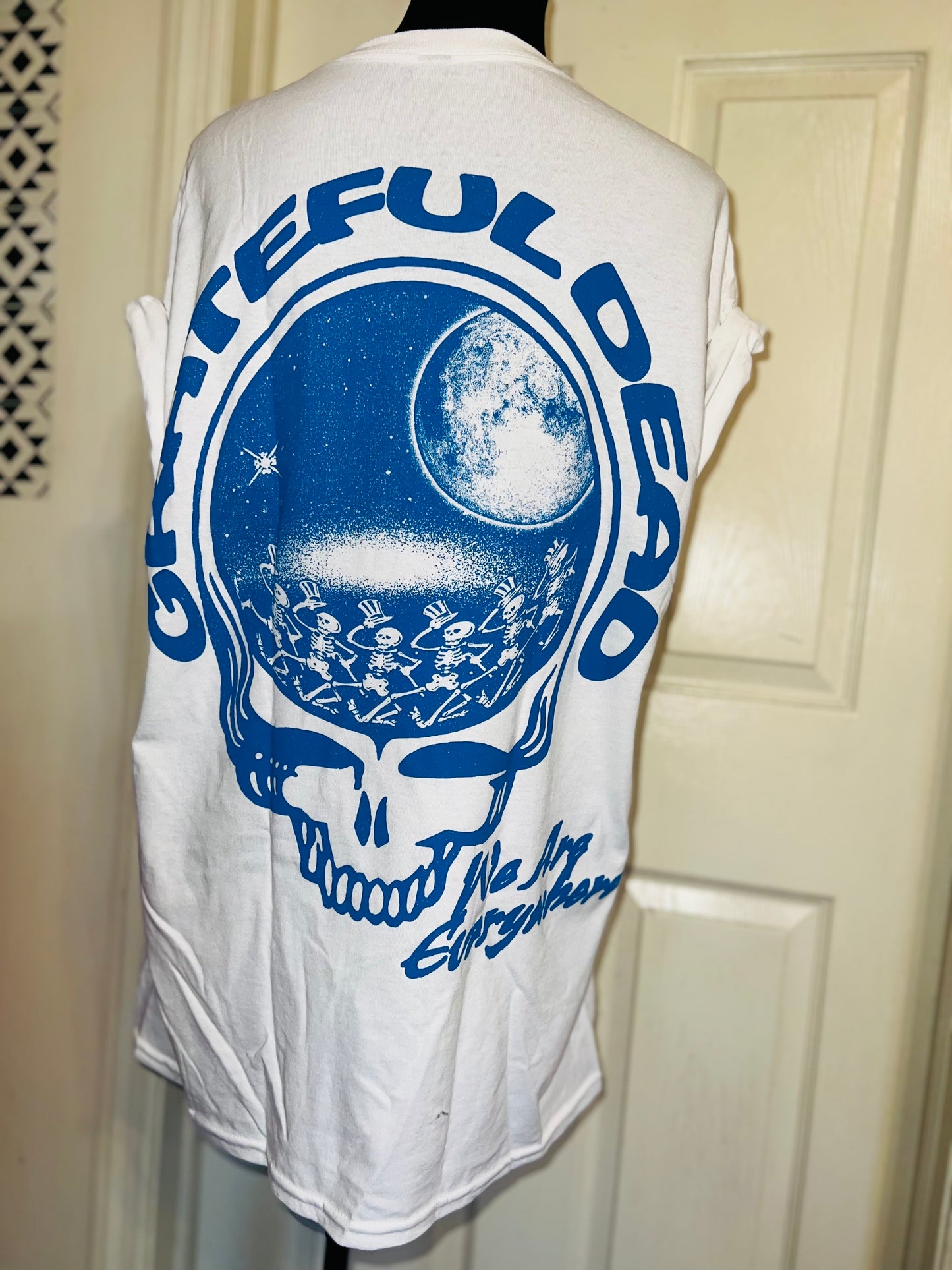 Grateful Dead Double Sided Oversized Distressed Tee