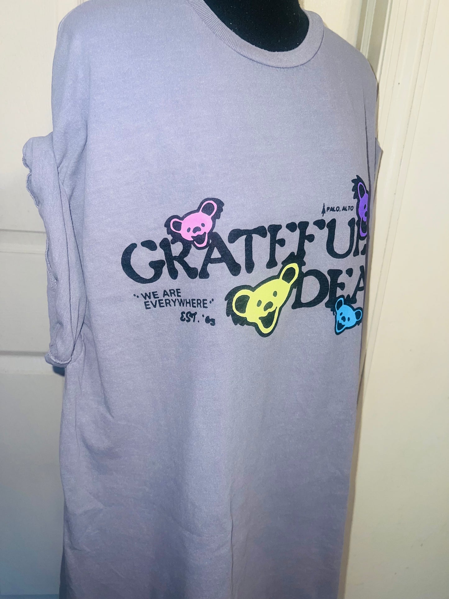 Grateful Dead Double Sided Oversized Tee