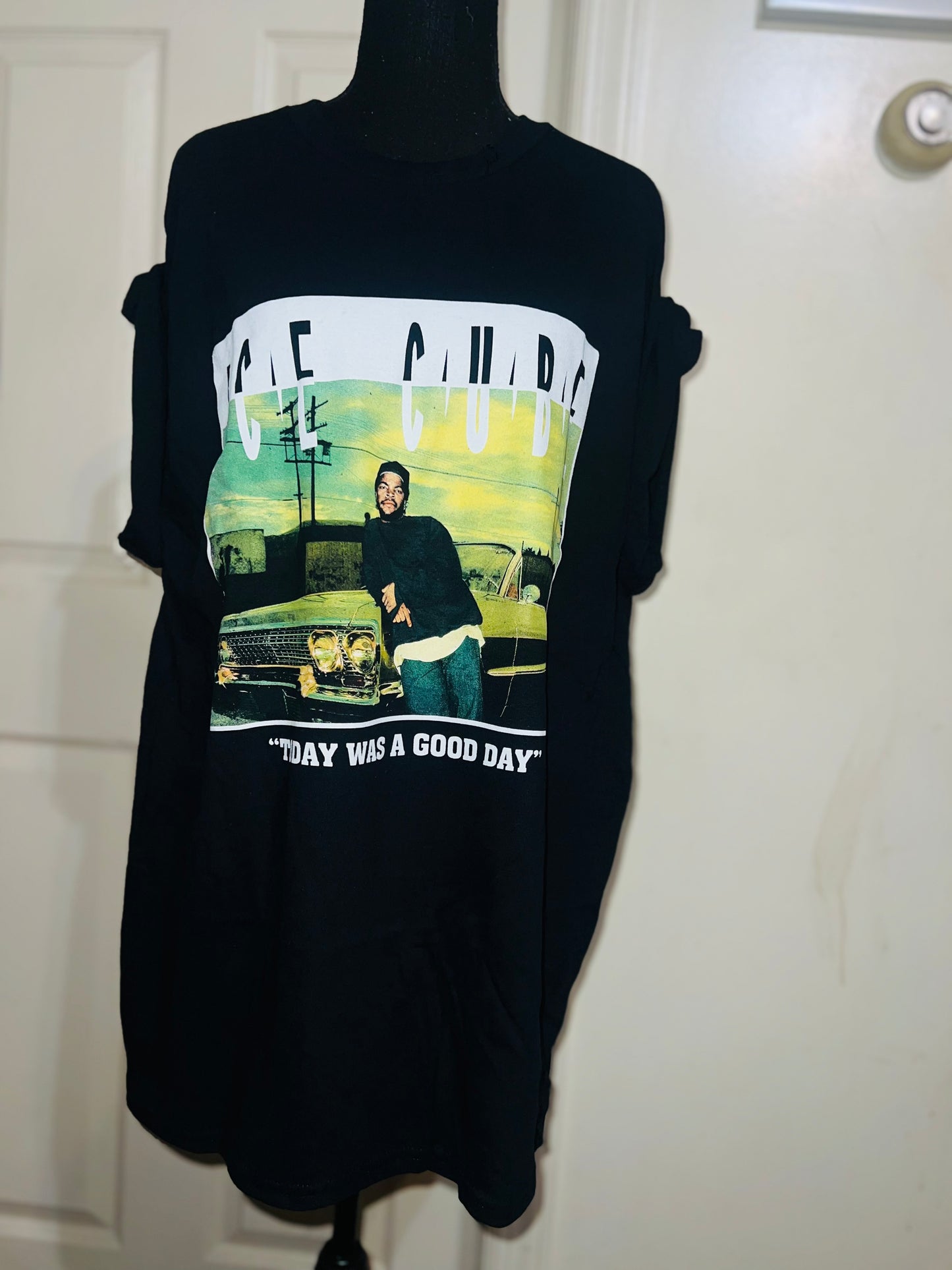 Ice Cube Oversized Distressed Tee