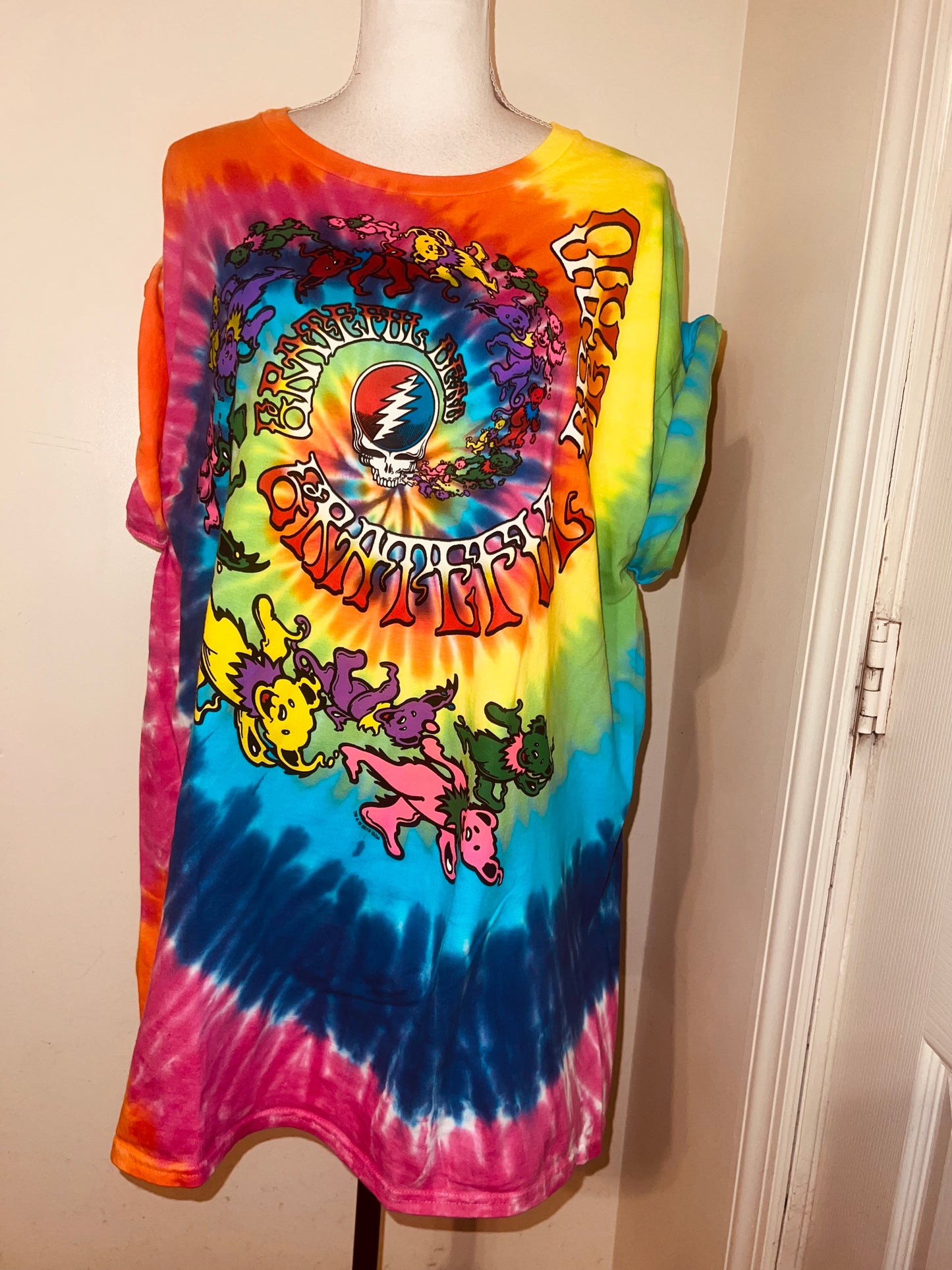 Grateful Dead Oversized Distressed Tee