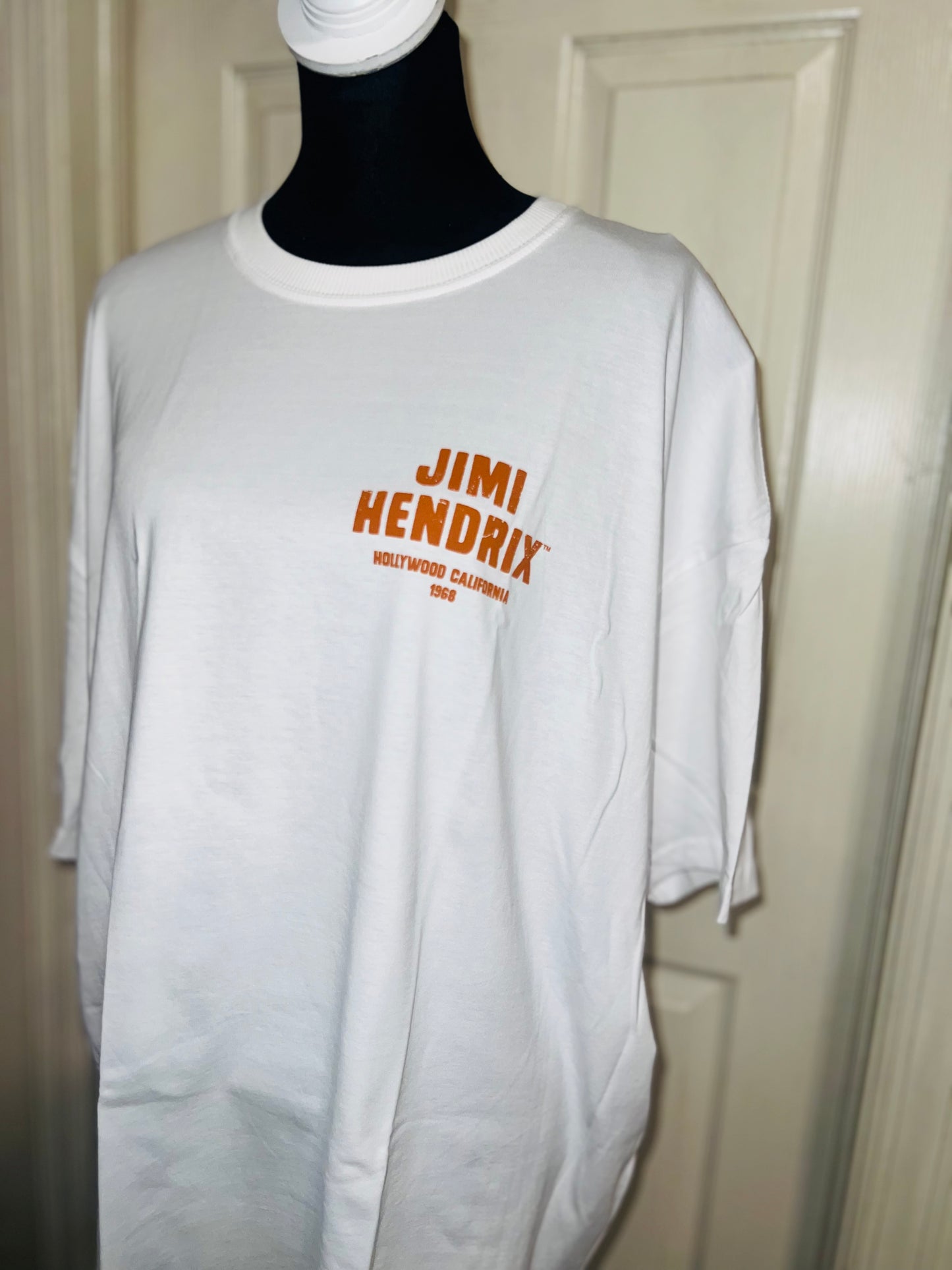 Jimi Hendrix Double Sided Oversized Distressed Tee