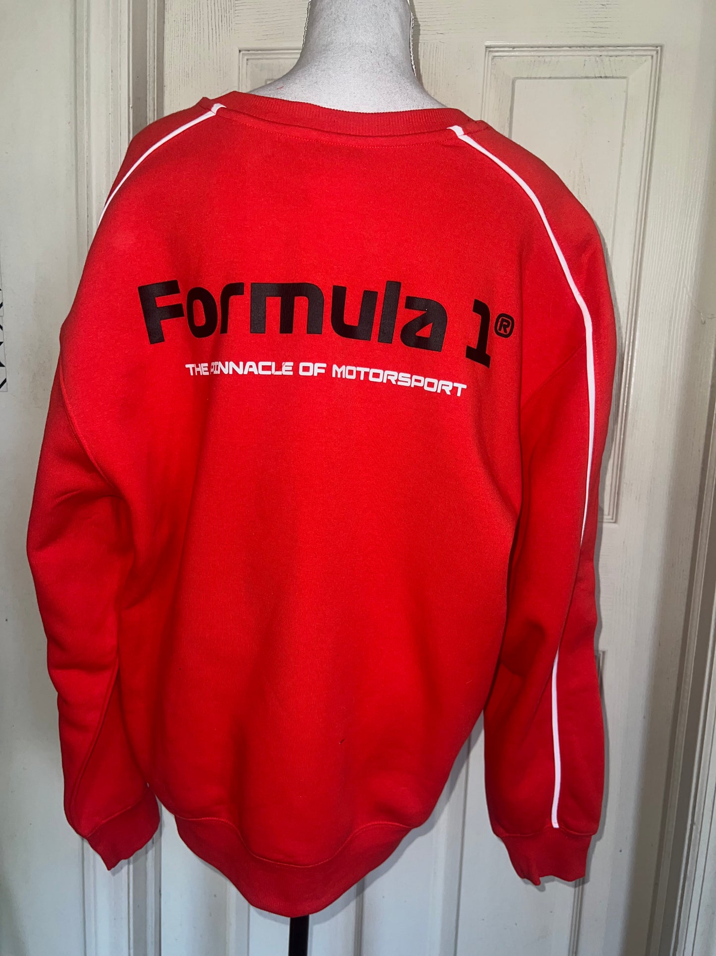 Formula 1 Double Sided Oversized Distressed Sweatshirt