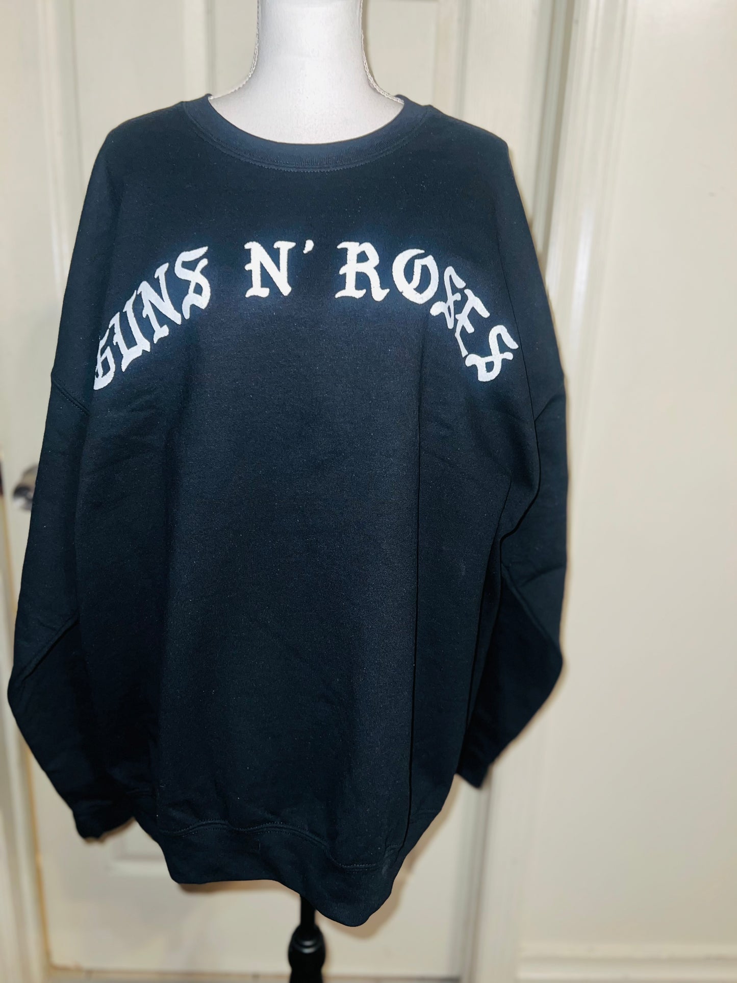 Guns N’ Roses Double Sided Oversized Distressed Tee