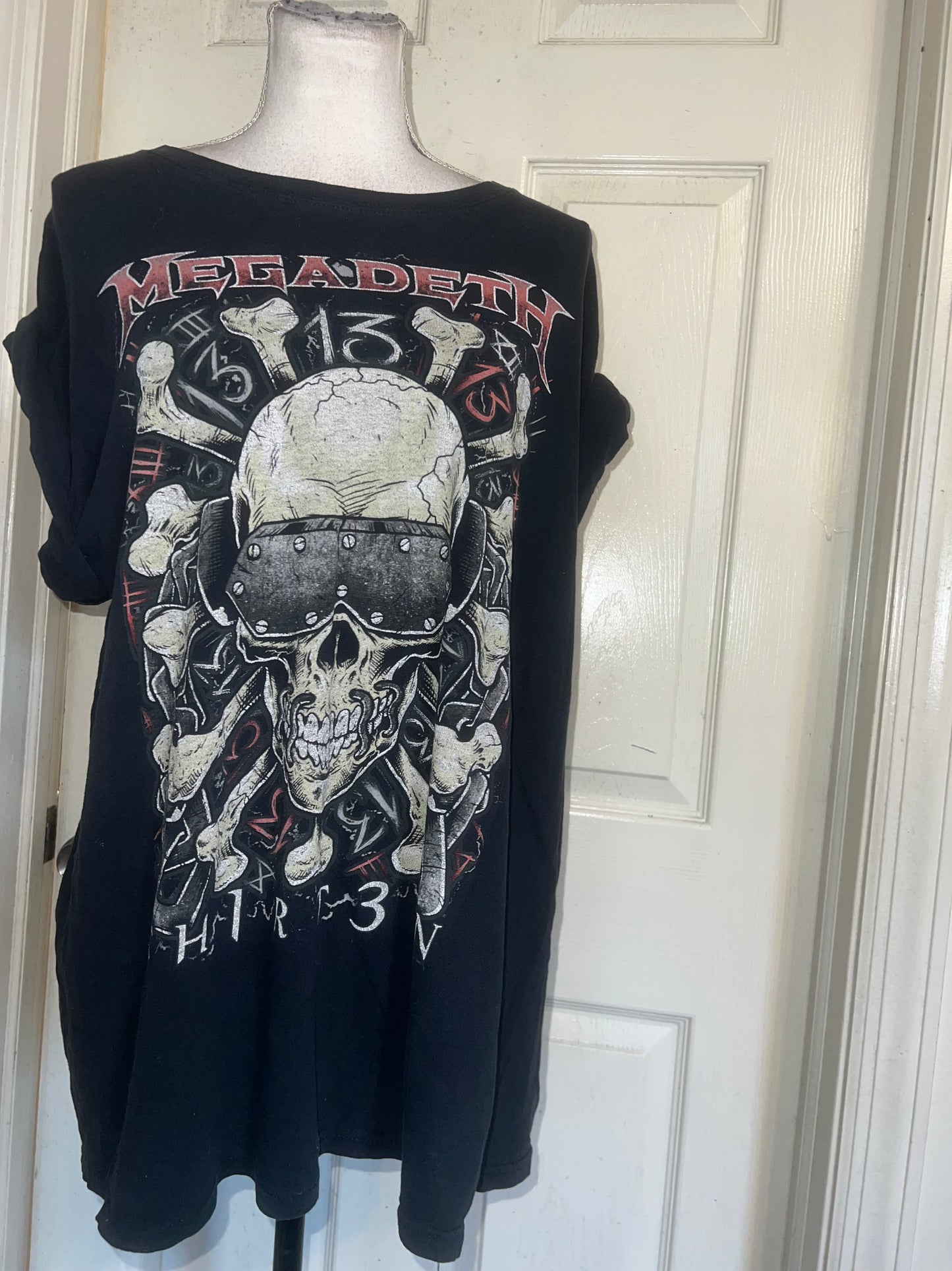Megadeath American Vintage Oversized Distressed Tee