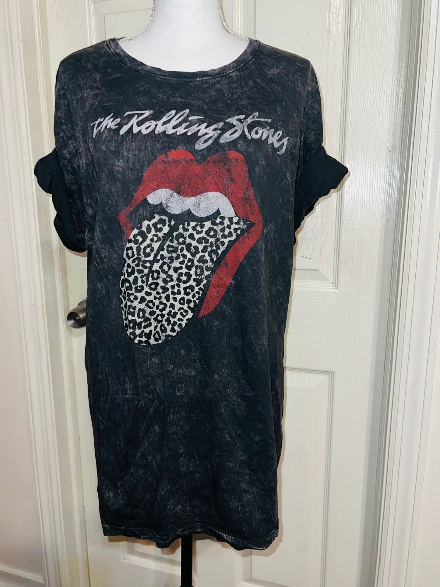 The Rolling Stones Oversized Distressed Tee