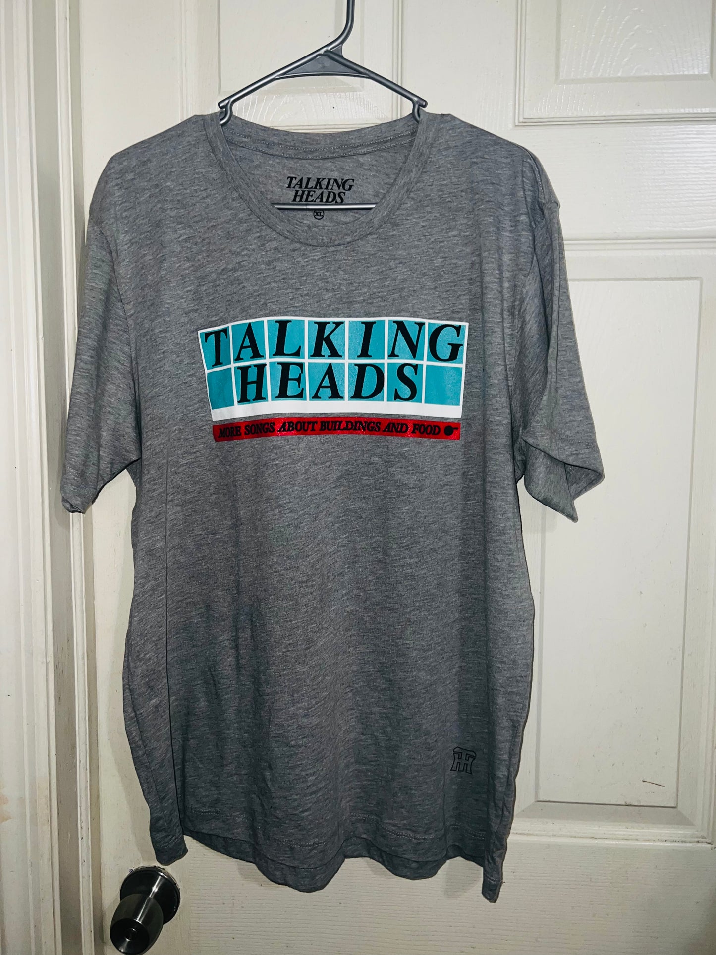 The Talking Heads Oversized Distressed Tee