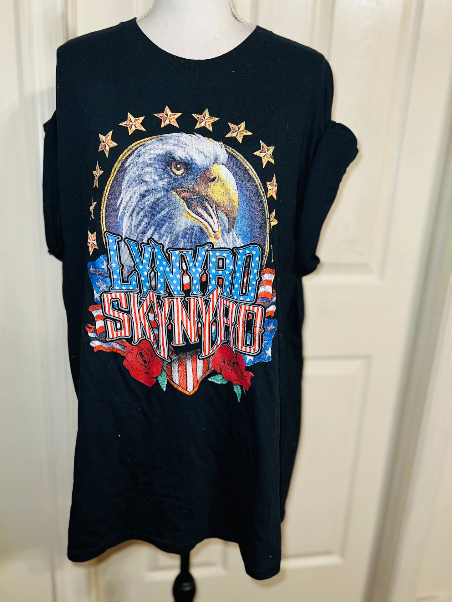 Lynryd Skynyrd Distressed Oversized Tee