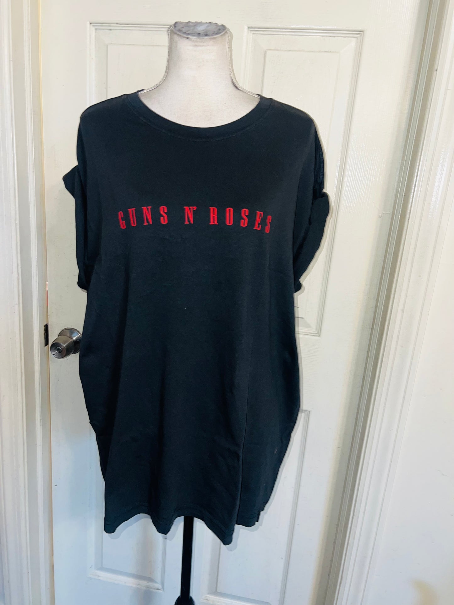 Guns n’ Roses Double Sided Oversized Distressed Tee