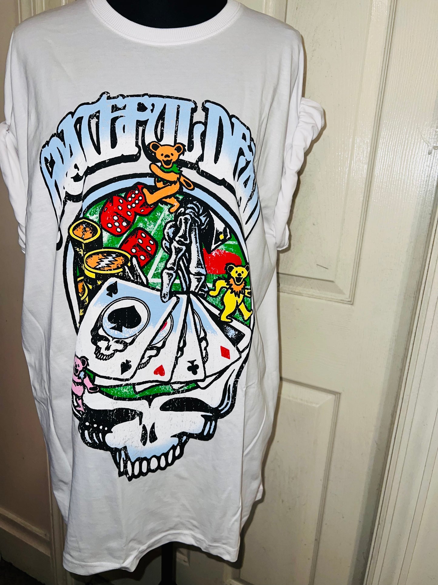 Grateful Dead Oversized Distressed Tee
