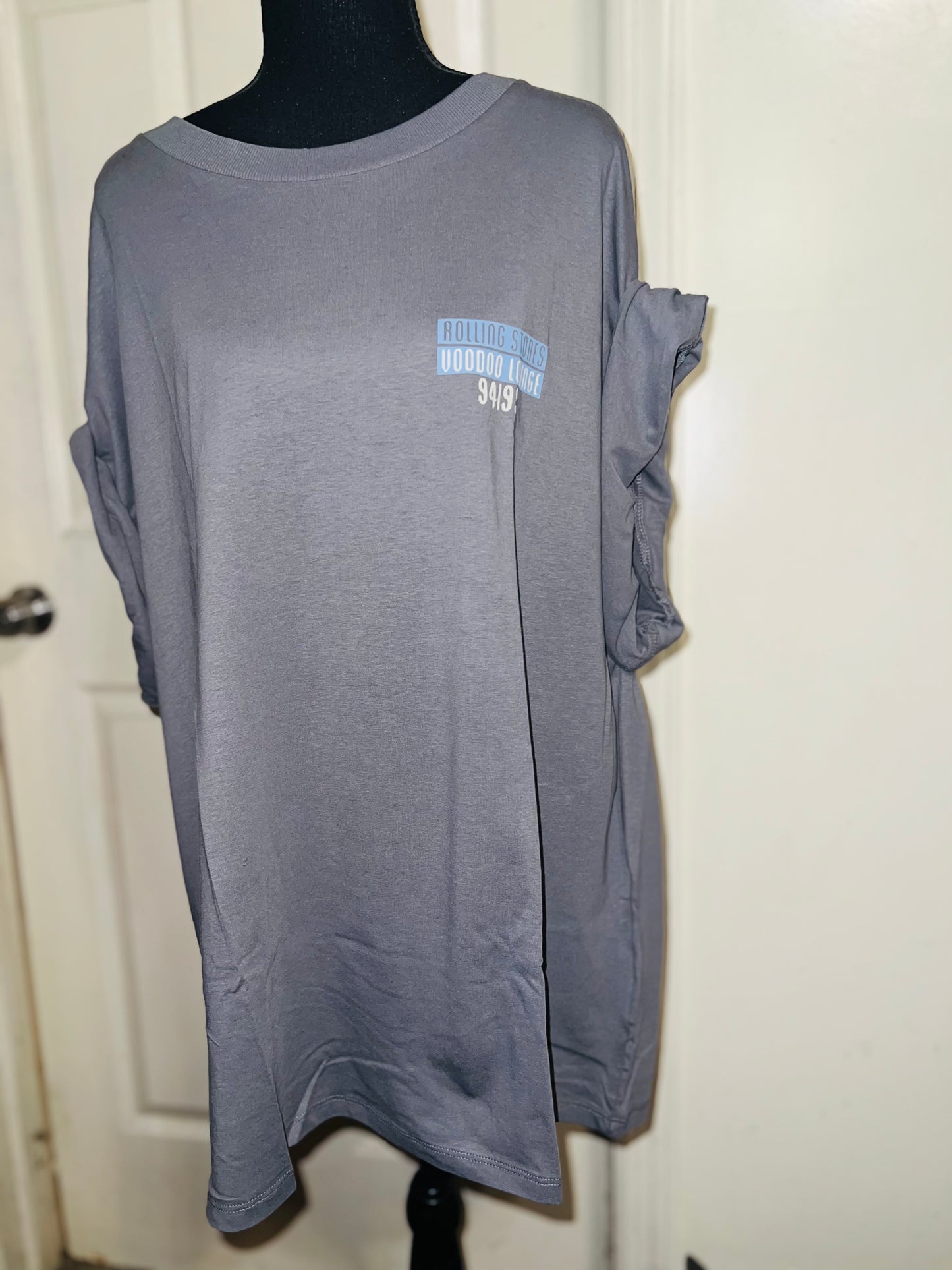 The Rolling Stones Double Sided Voodoo Distressed Tee