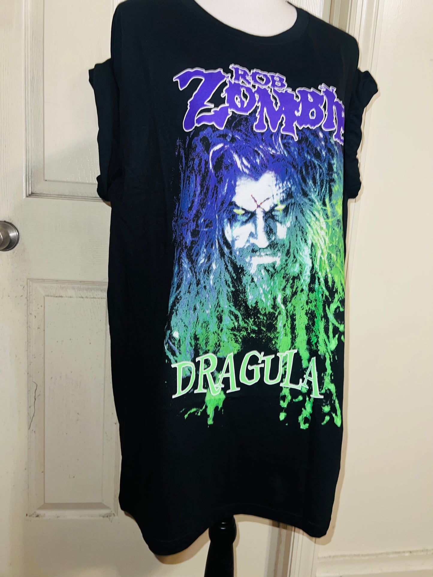 Rob Zombie Oversized Distressed Tee