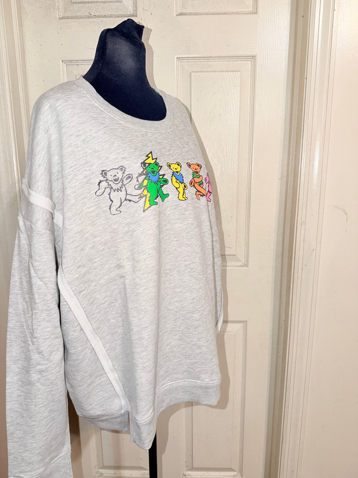 Grateful Dead Oversized Distressed Tee