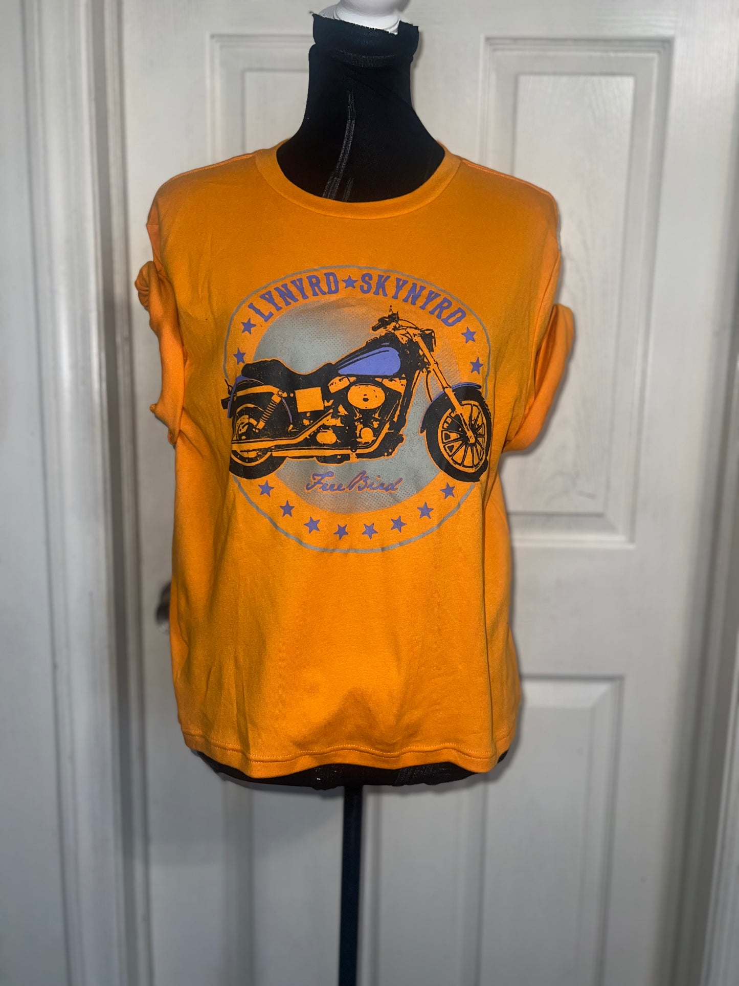 Lynyrd Skynyrd Oversized Distressed Tee