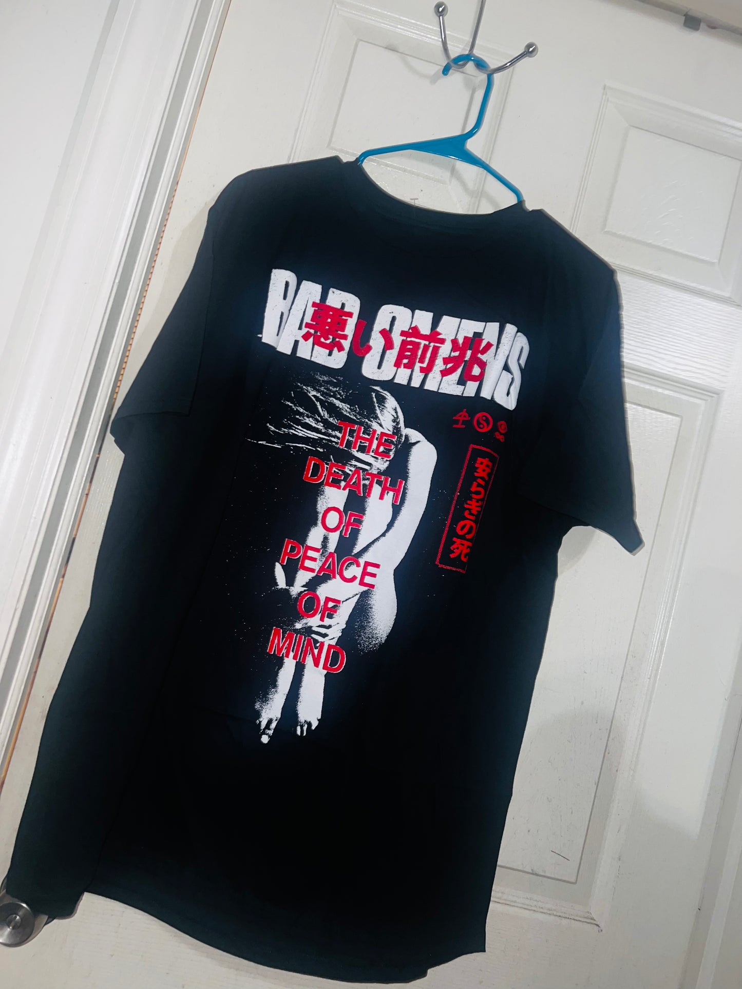 Bad Omens Oversized Distressed Tee