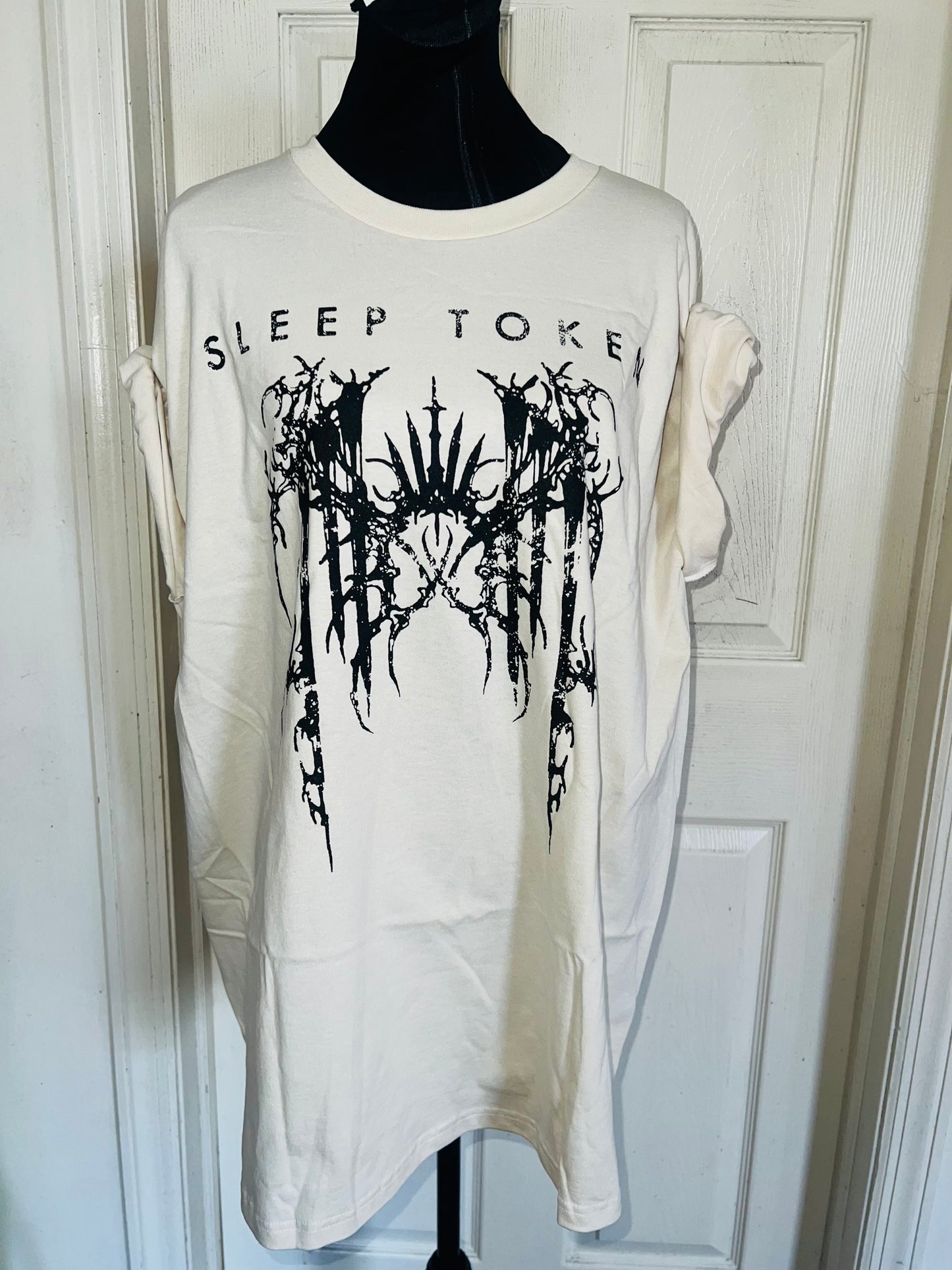 Sleep Token Oversized Distressed Tee
