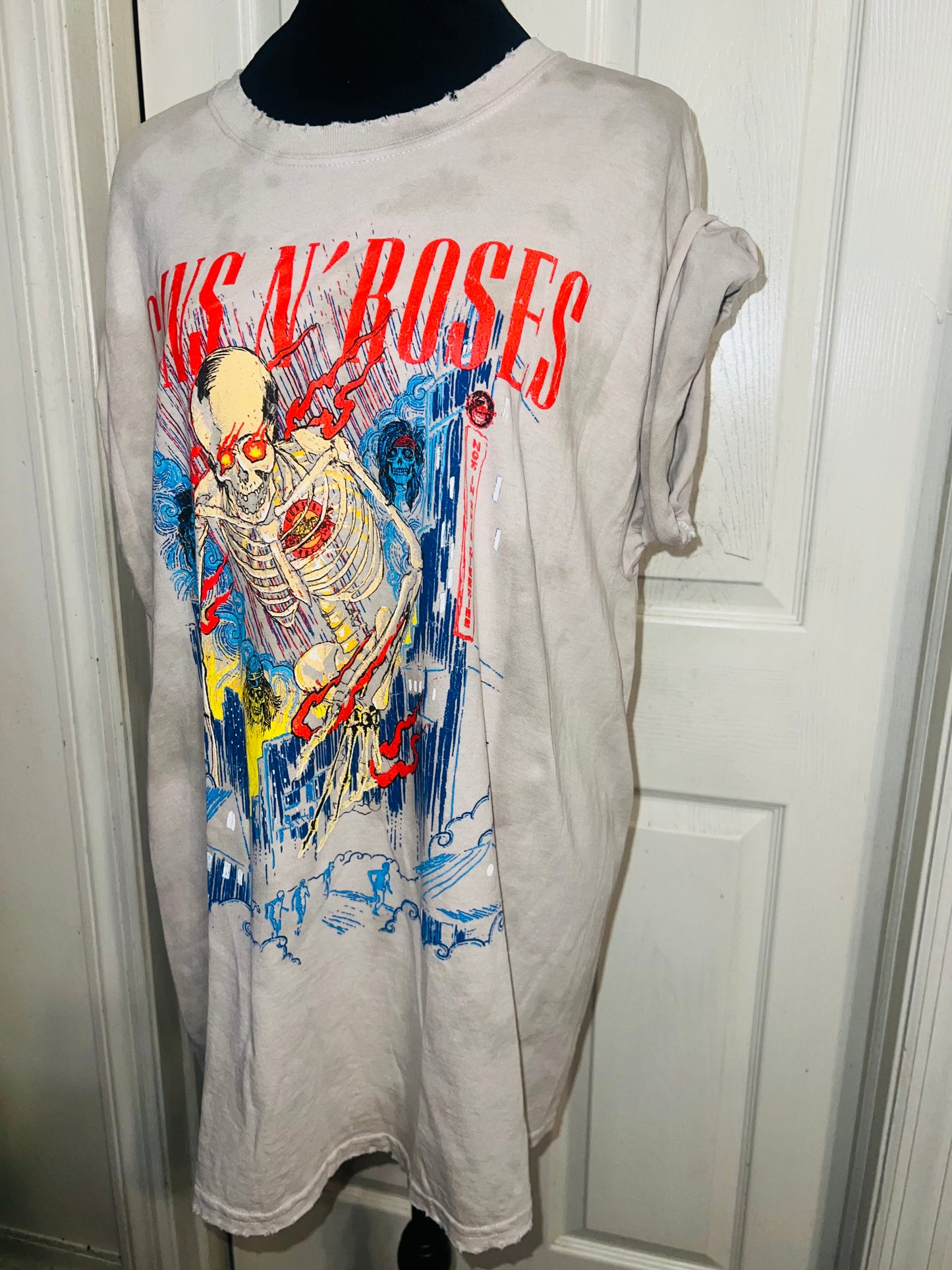 Guns N’ Roses Oversized Distressed Tee