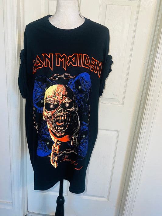 Iron Maiden Oversized Distressed Tee