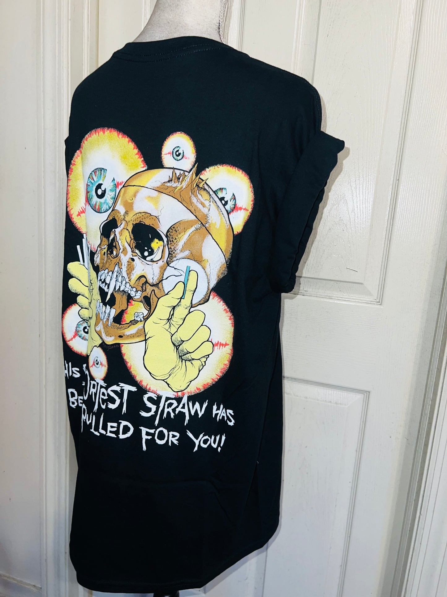 Metallica Double Sided Oversized Distressed Tee