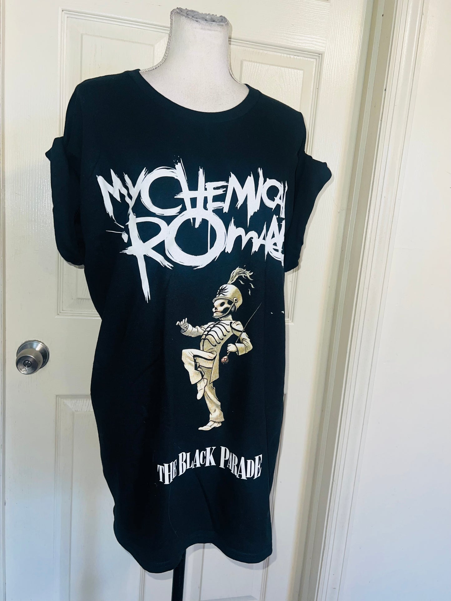 My Chemical Romance Oversized Distressed Tee
