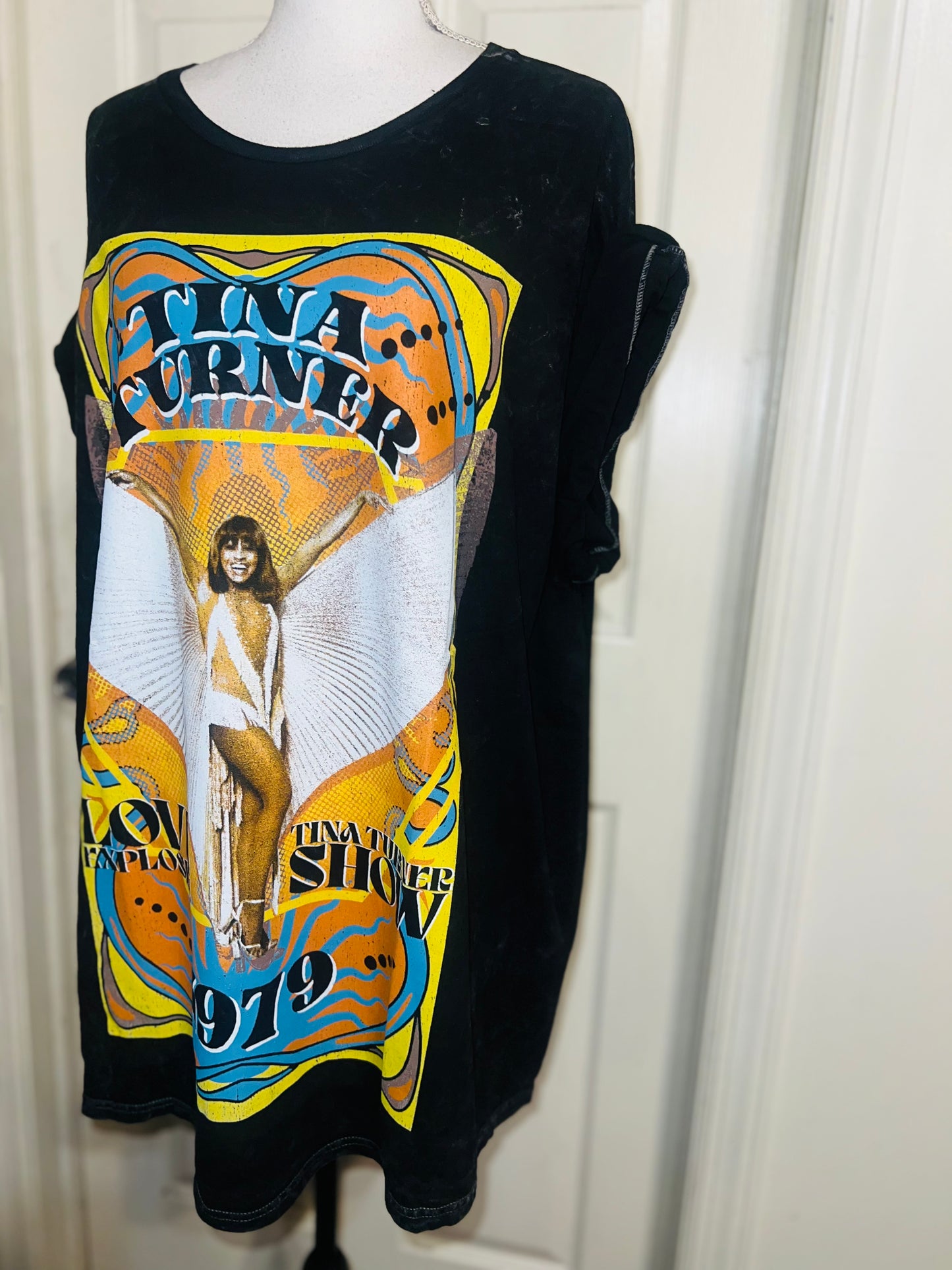Tina Turner Oversized Distressed Tee