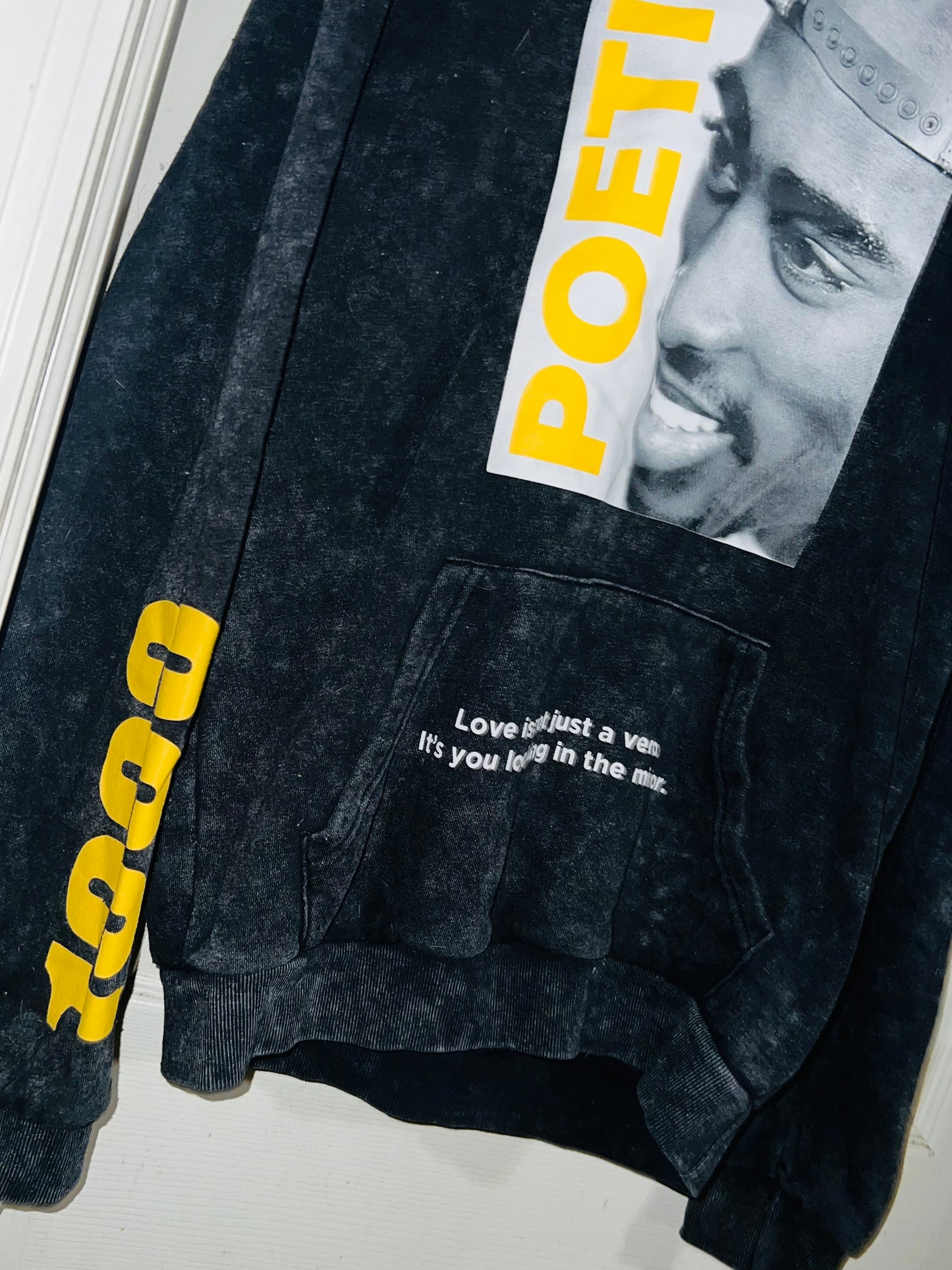 Tupac Oversized Hooded Sweatshirt