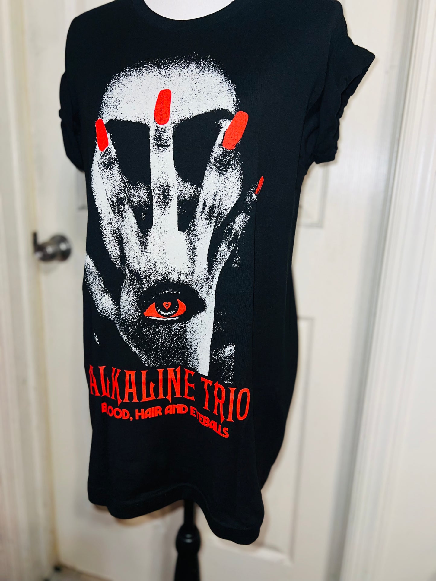 Alkaline Trio Oversized Distressed Tee