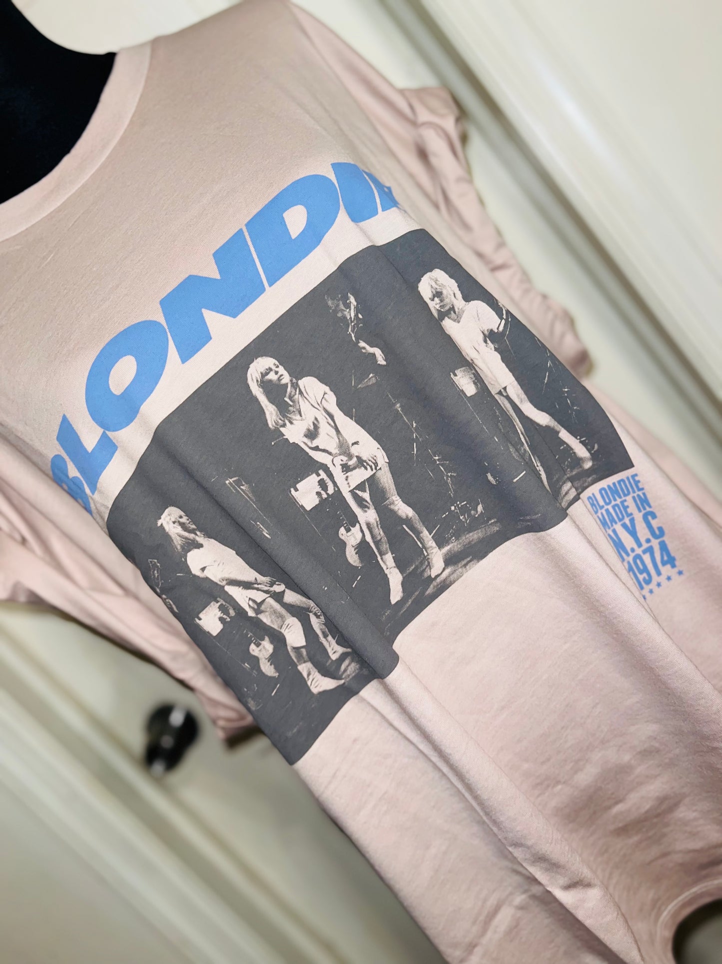 Blondie Oversized Distressed Tee