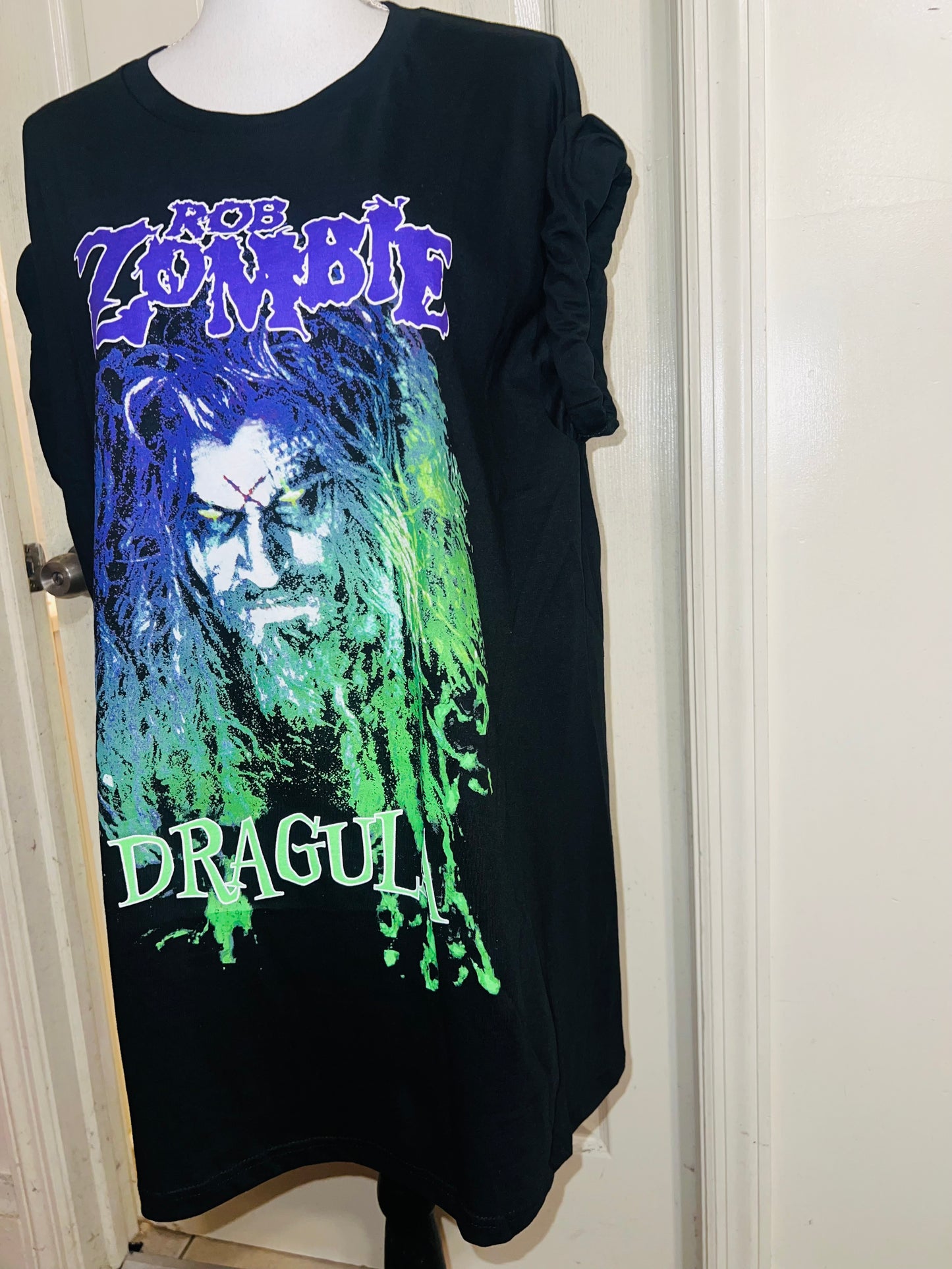 Rob Zombie Oversized Distressed Tee