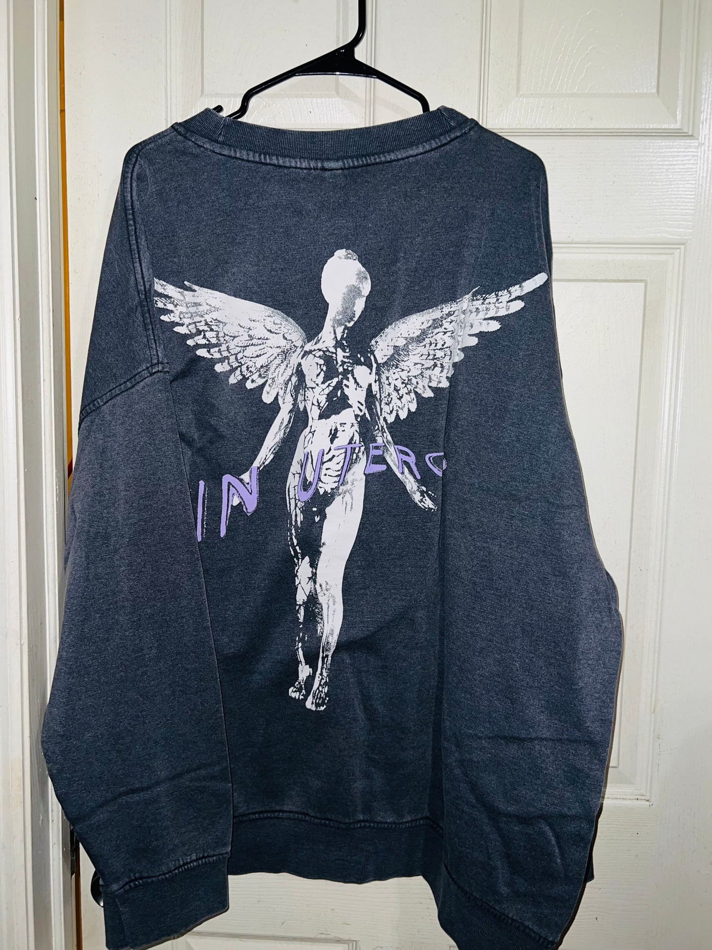 Nirvana Oversized Double Sided Sweatshirt